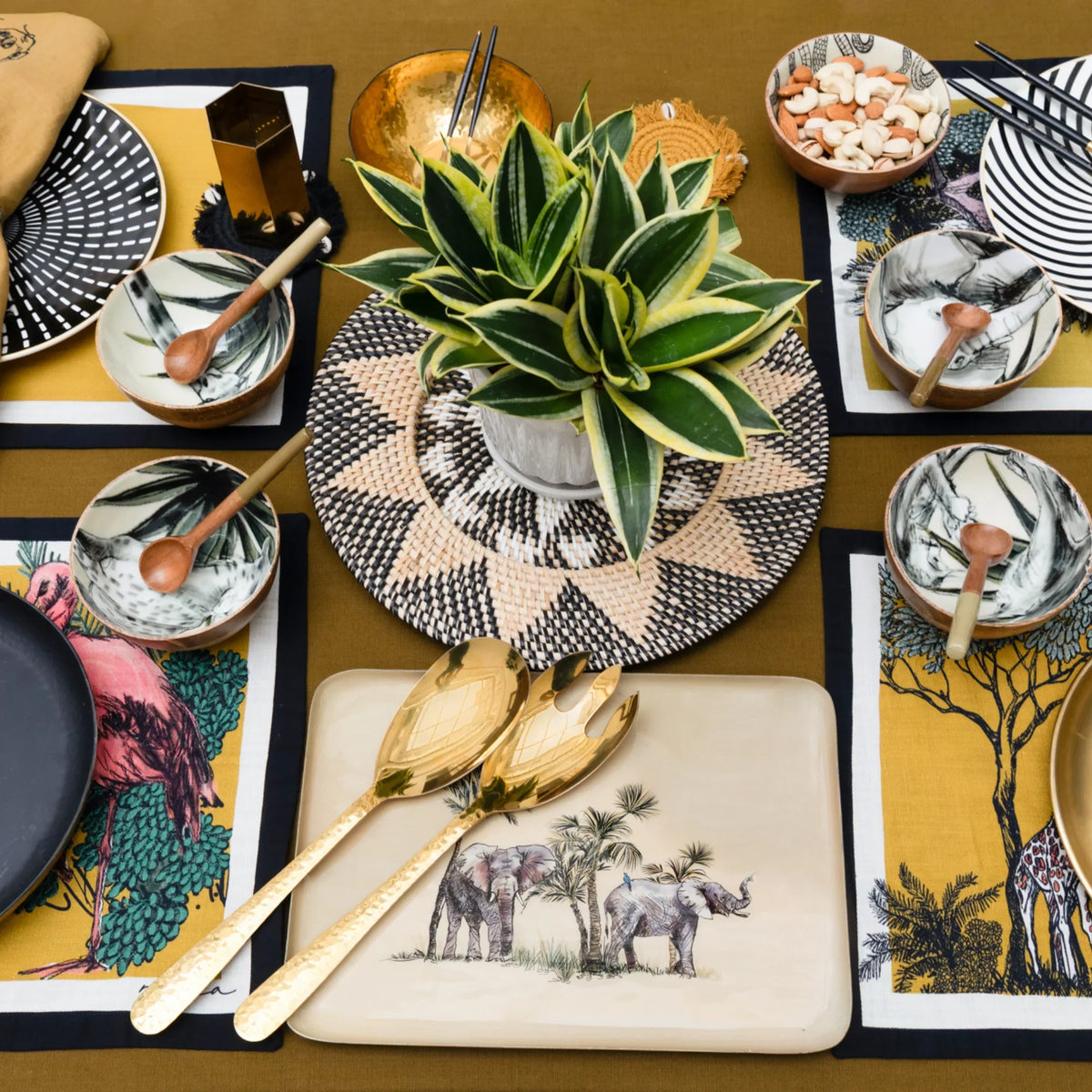 MEJA | The Les Habitants de la Brousse Placemat - Ostritch