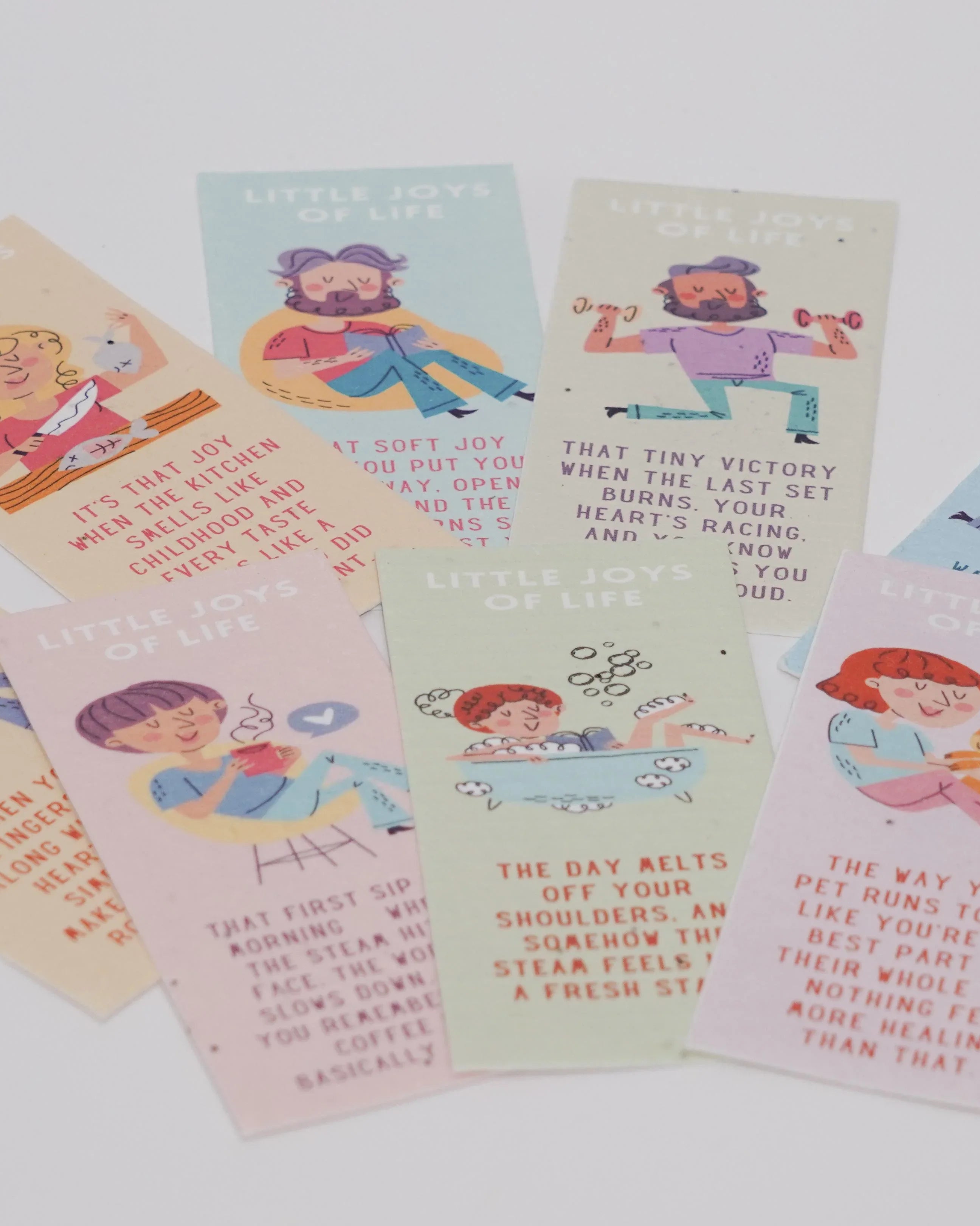 PURPLE & PURE | Plantable Bookmarks - Little Joys Of Life