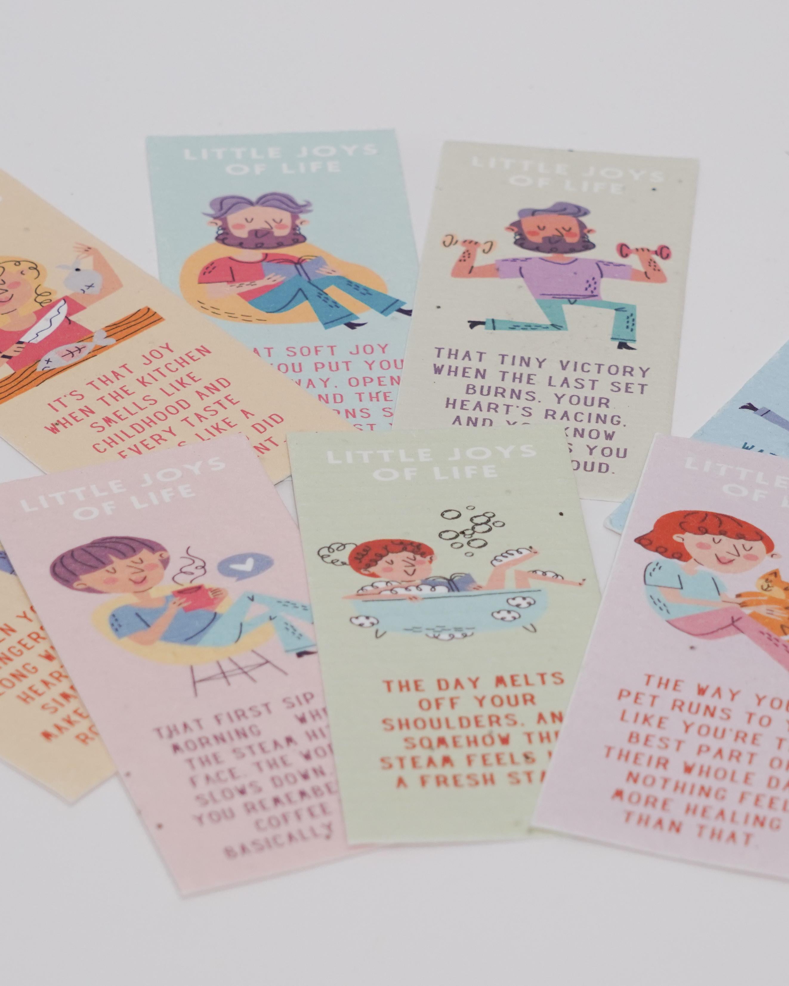 PURPLE & PURE | Plantable Bookmarks - Little Joys Of Life