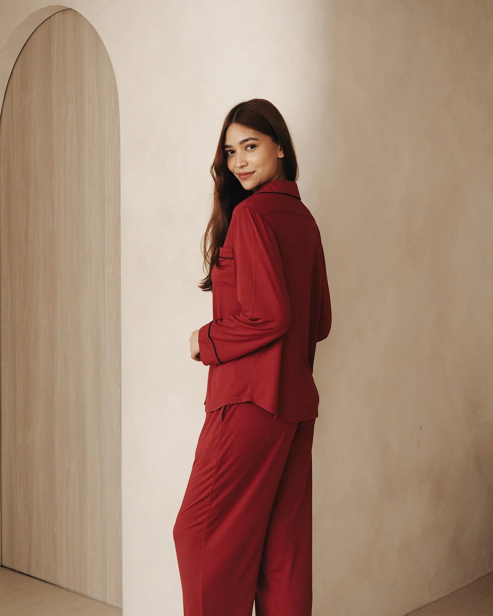 SELENIGHT CO | Signature Long Pyjamas Pants Set