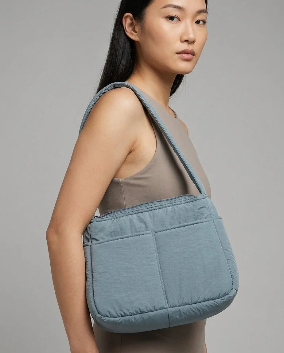 THE EVERYDAY CLUB | Regular Hobo Bag - Mist Blue (DORS Exclusive)