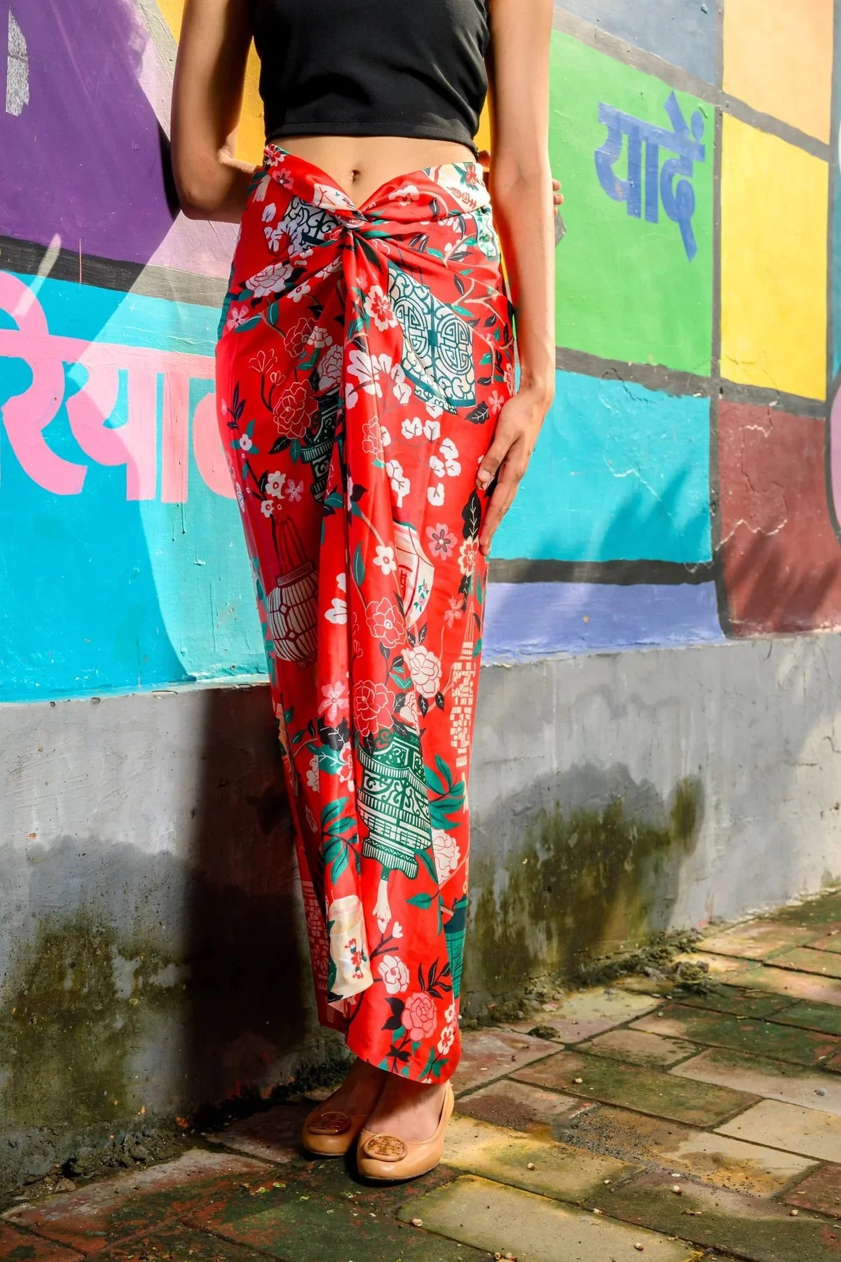 PHOTO PHACTORY | Jiwas Wrap Skirt Lantern Skirt