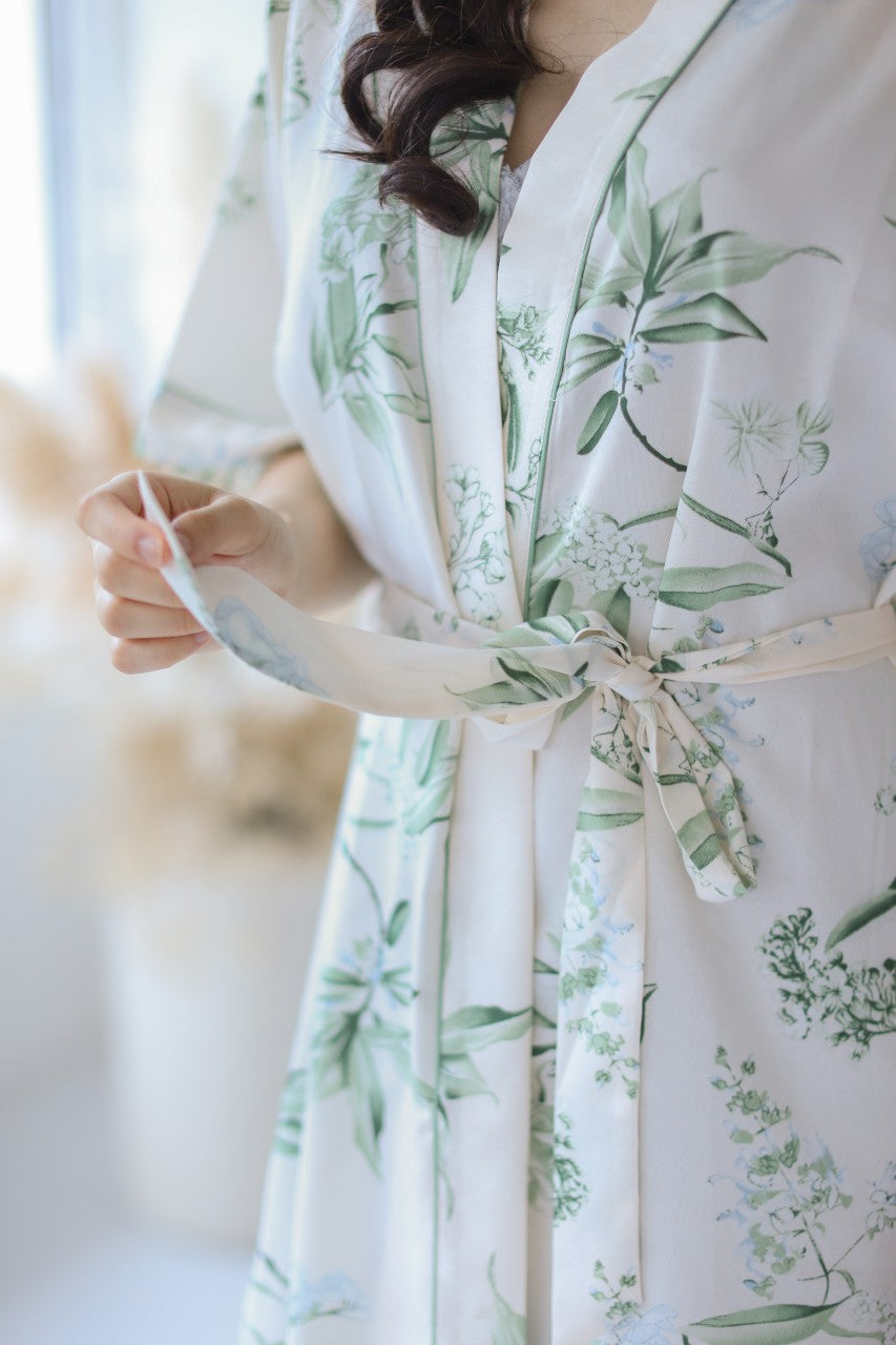 BELLS & BIRDS | Botanico Floral Robe