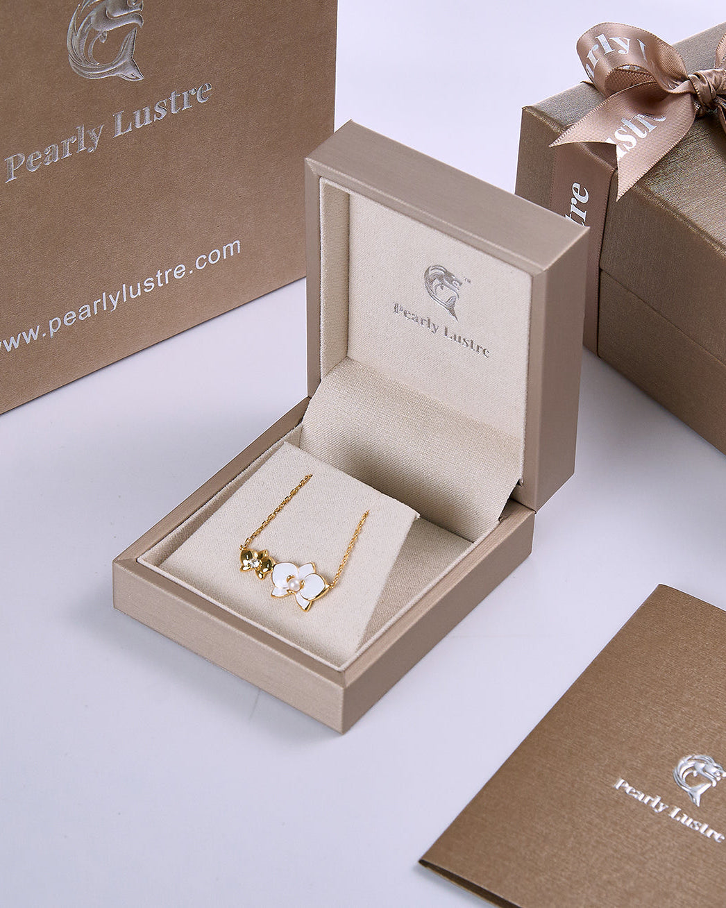 PEARLY LUSTRE | Top Grade Freshwater Pearl Necklace WN00688 | ORCHID