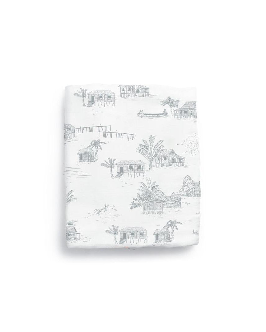 LITTLE REI | Bamboo Swaddle Single (Printed)