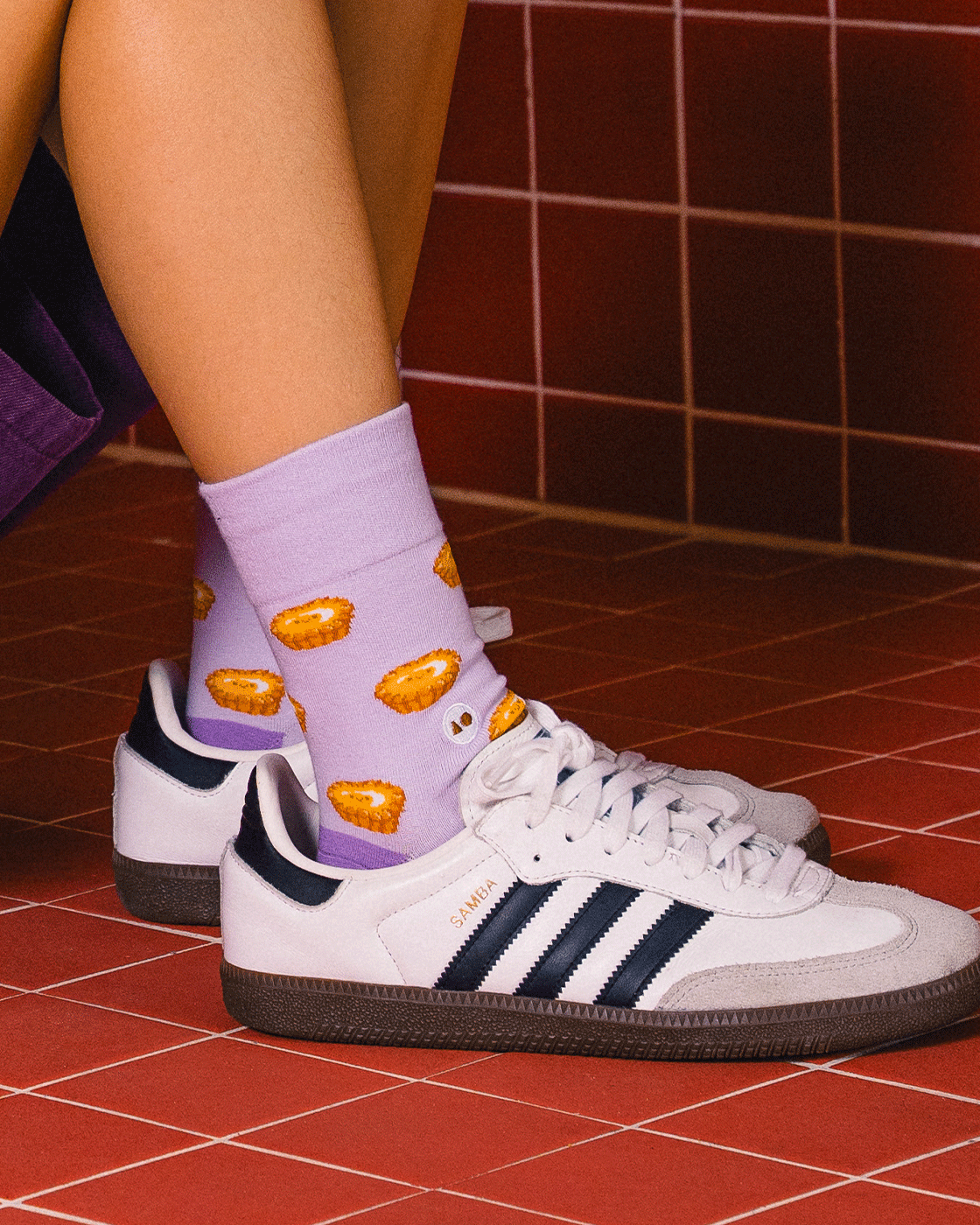 TALKING TOES | Tart & Soul Crew Sock