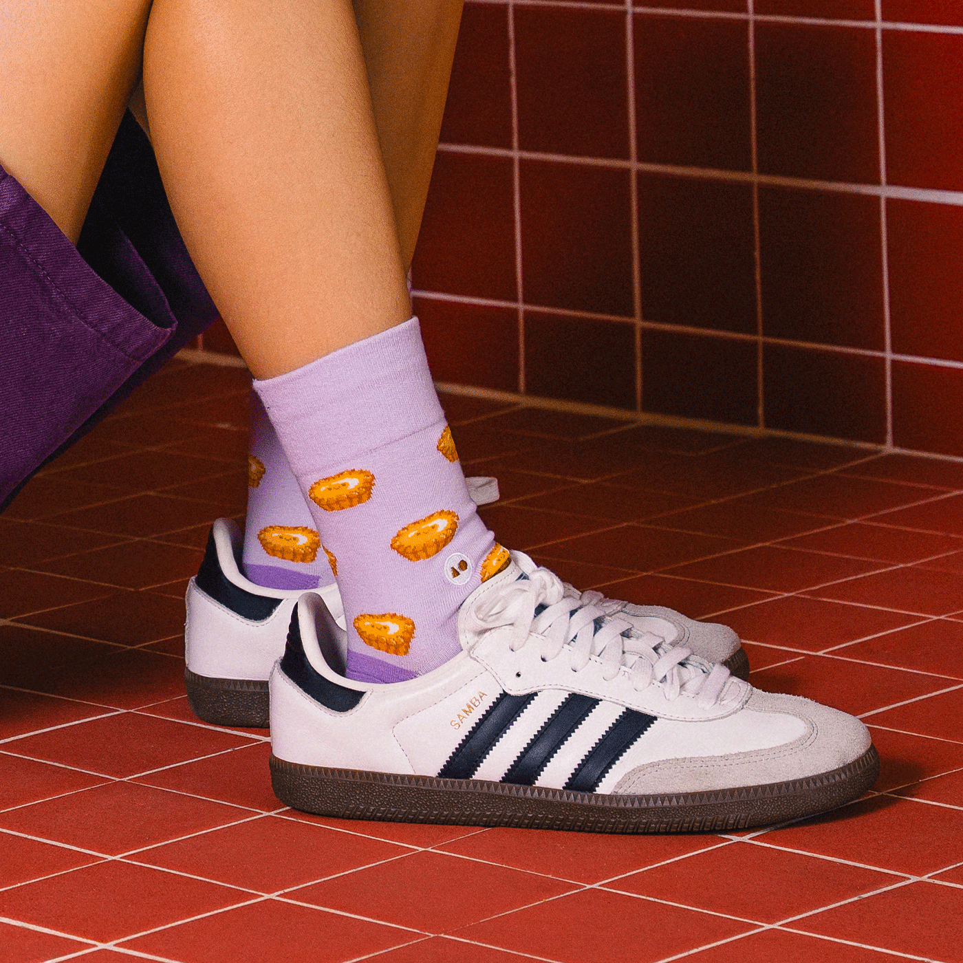 TALKING TOES | Tart & Soul Crew Sock