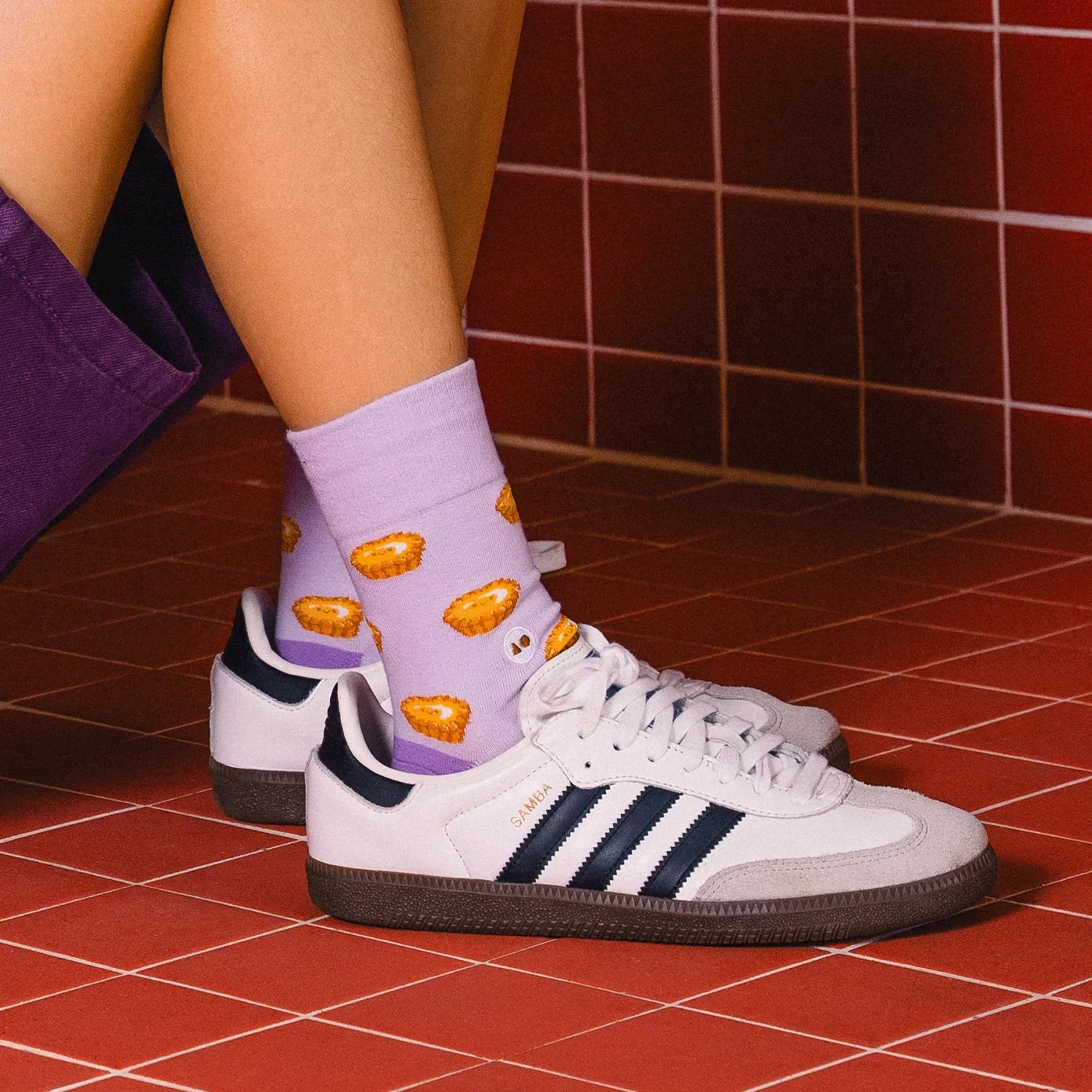 TALKING TOES | Tart & Soul Crew Sock
