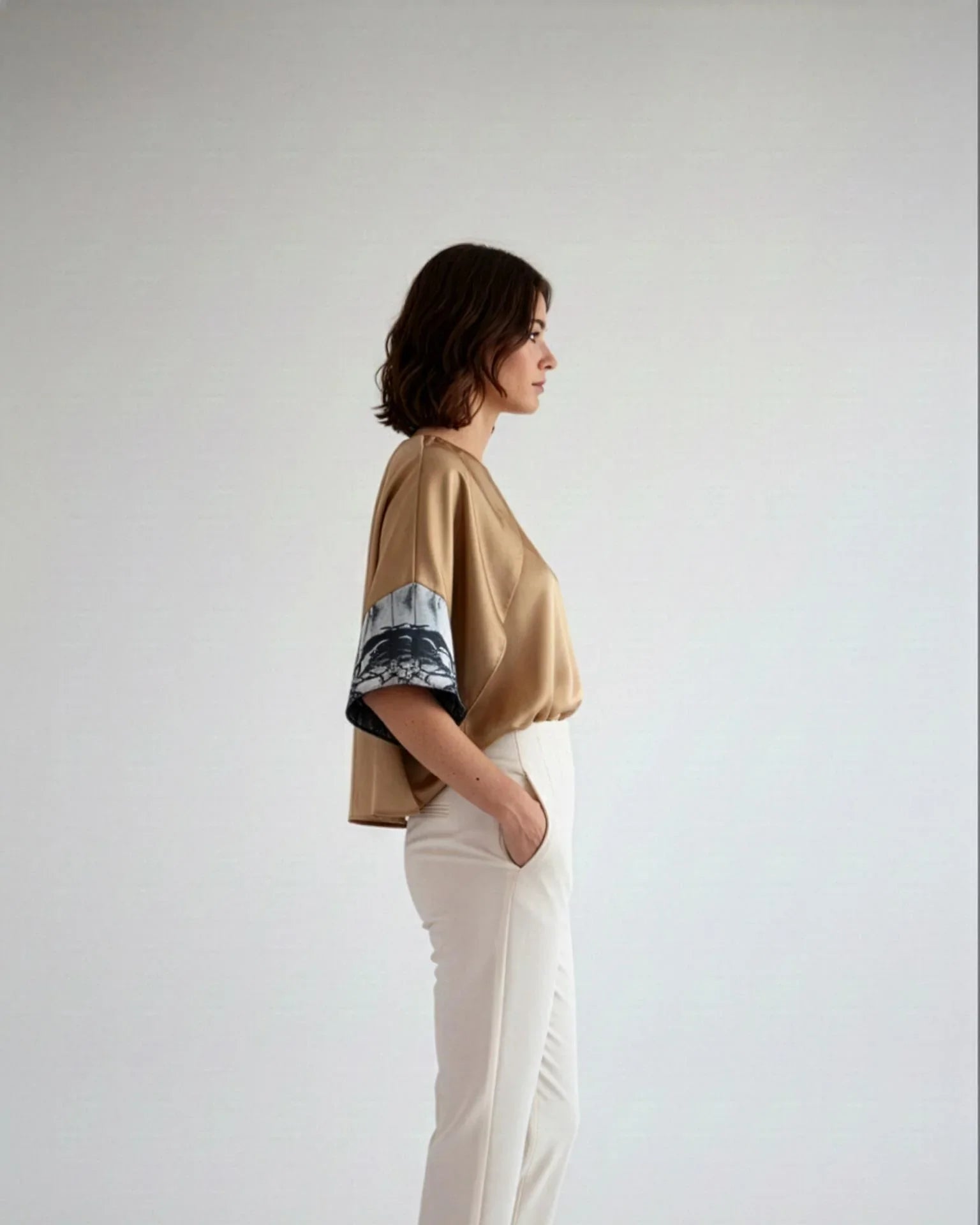 WOLF & BYRD | Gilded Flow Blouse