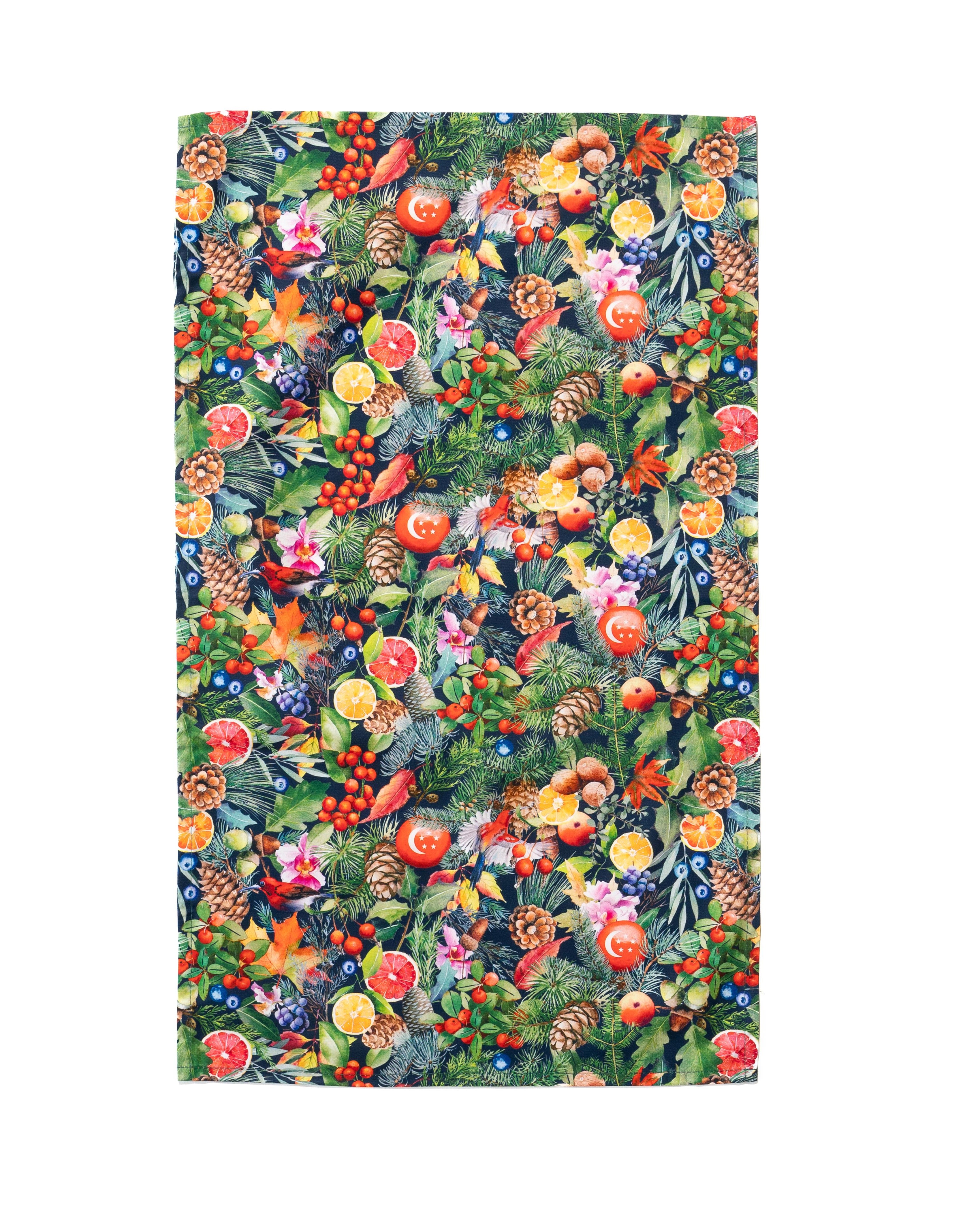 SINGLAPA | Christmas Ornaments Tea Towel