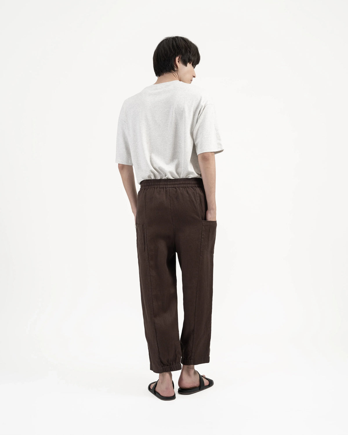 GRAYE | Journeyman Linen Pants | Brown