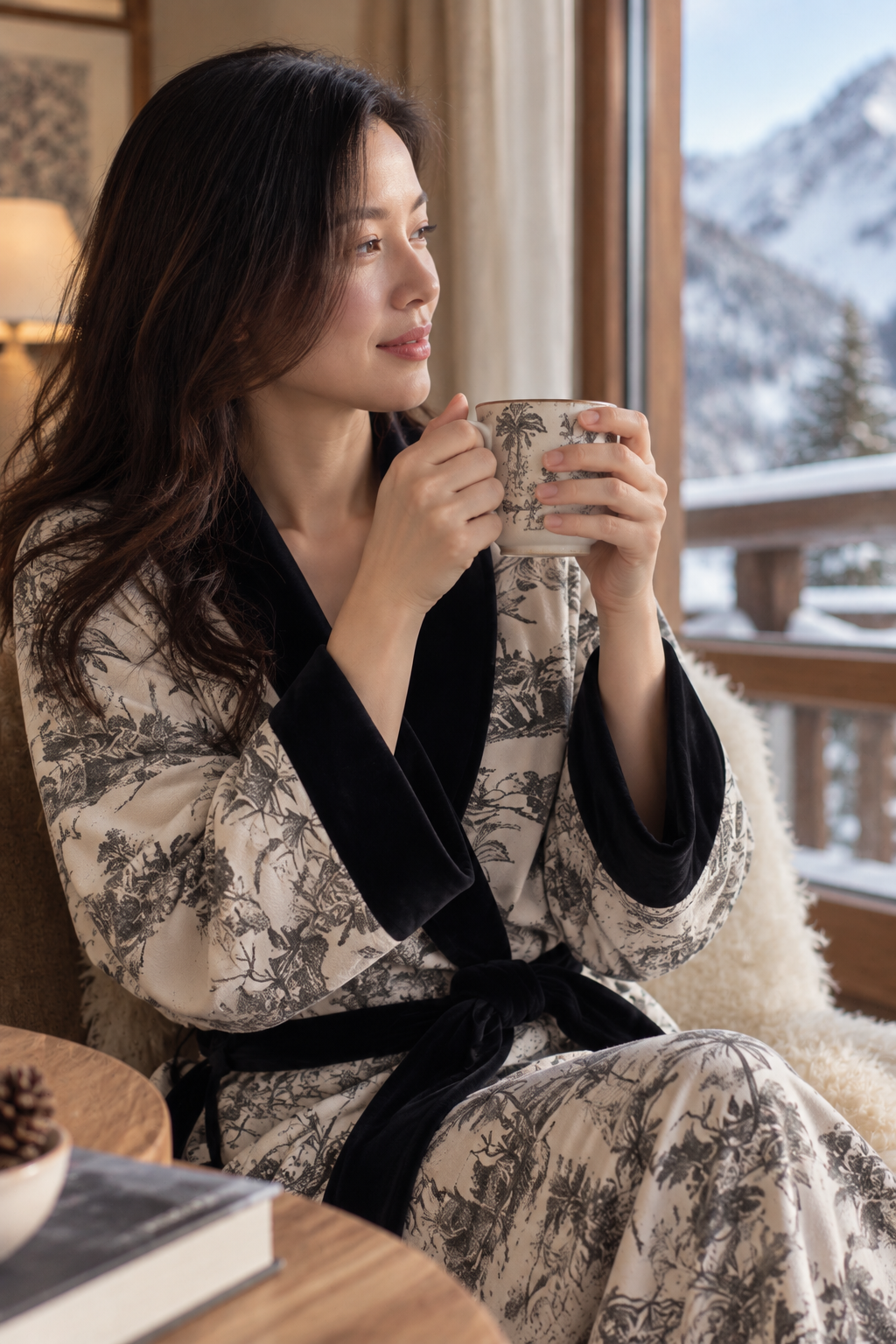 BELLS & BIRDS | Jardin Plush Robe
