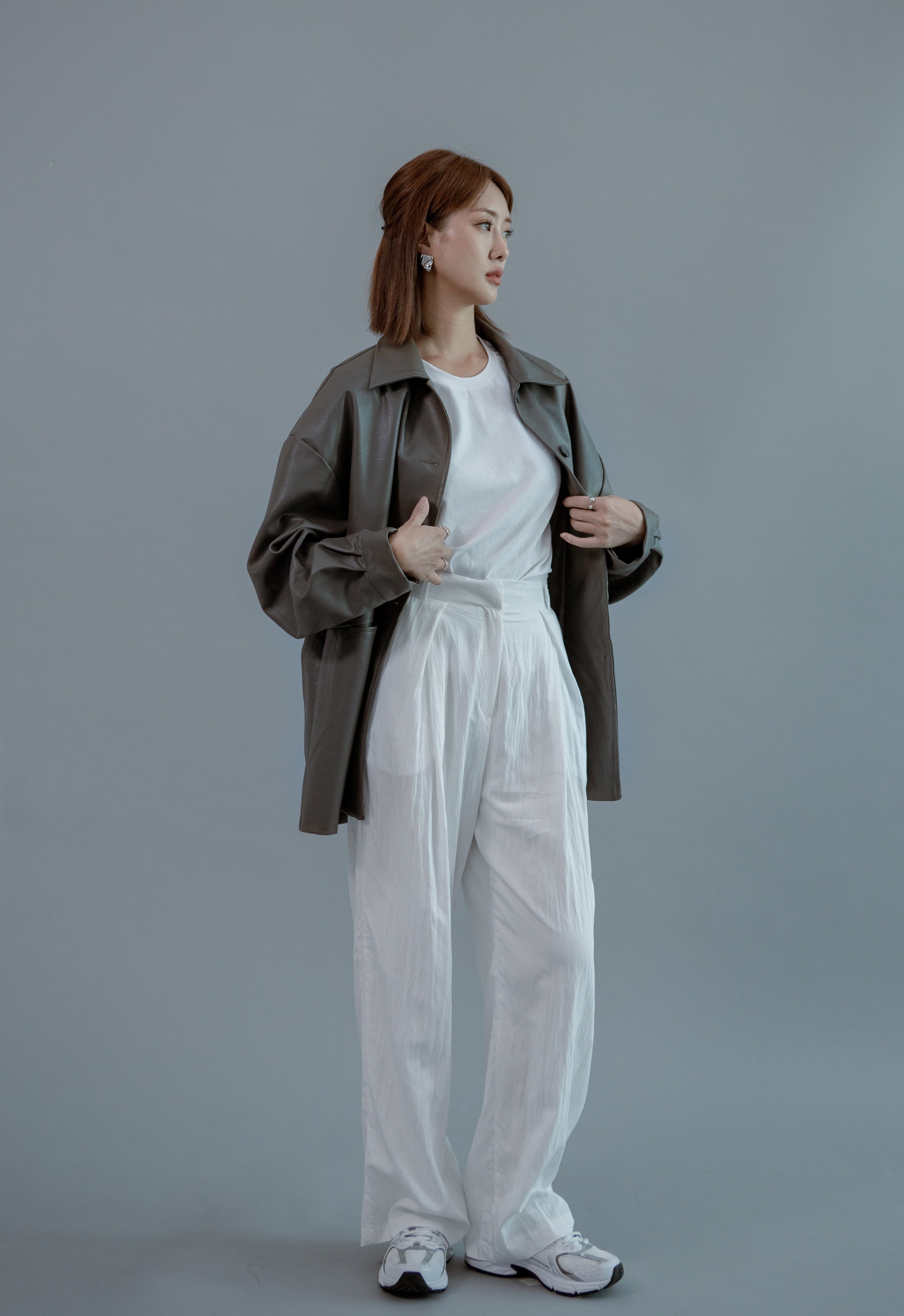 SAERO COLLECTIVE | Gajuk Oversized Jacket | Charcoal Grey