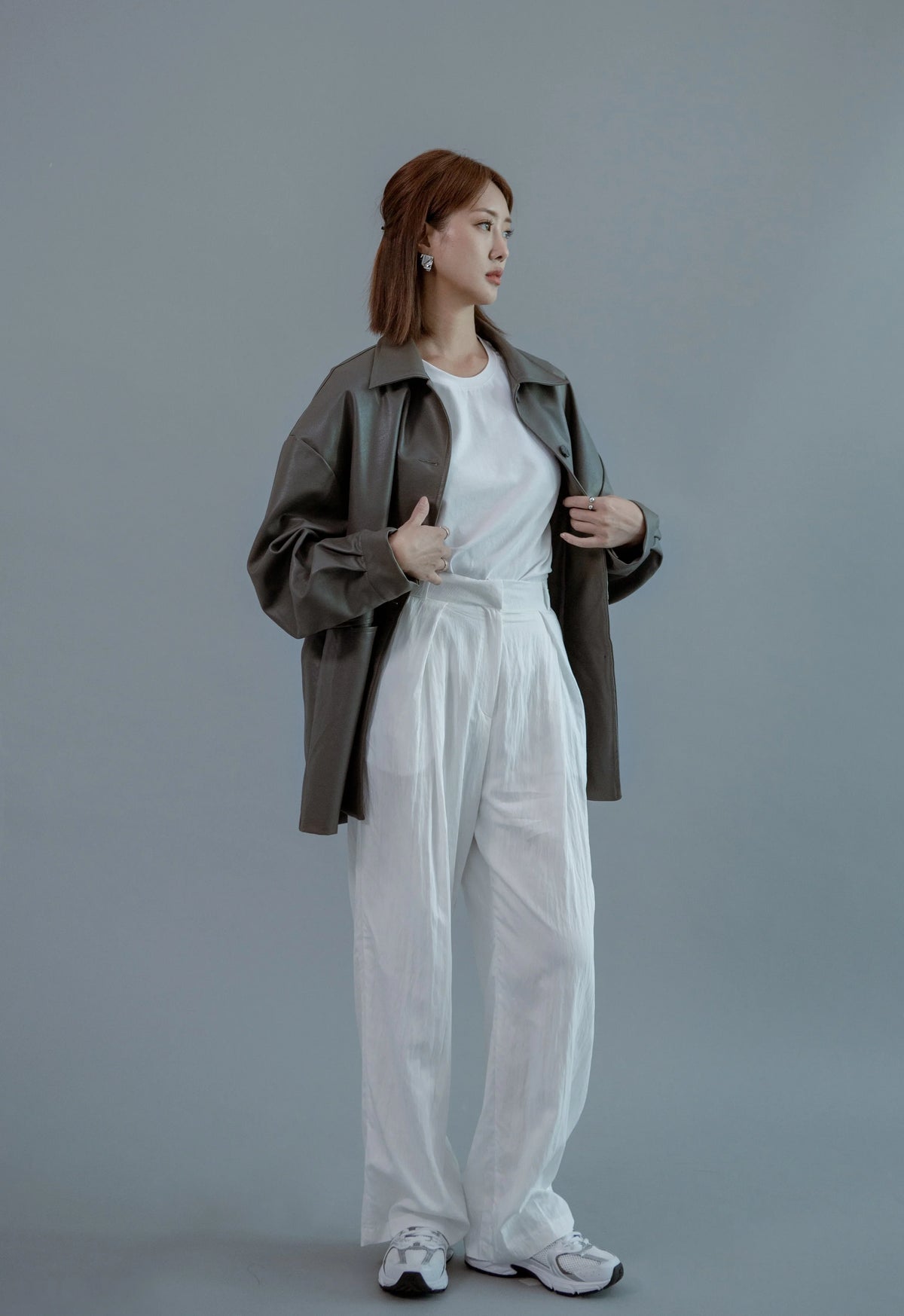 SAERO COLLECTIVE | Gajuk Oversized Jacket | Charcoal Grey