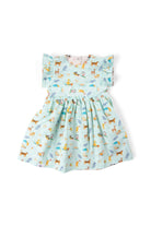 MAISON Q | Tiger Tiger Reversible Flared Sleeves Dress