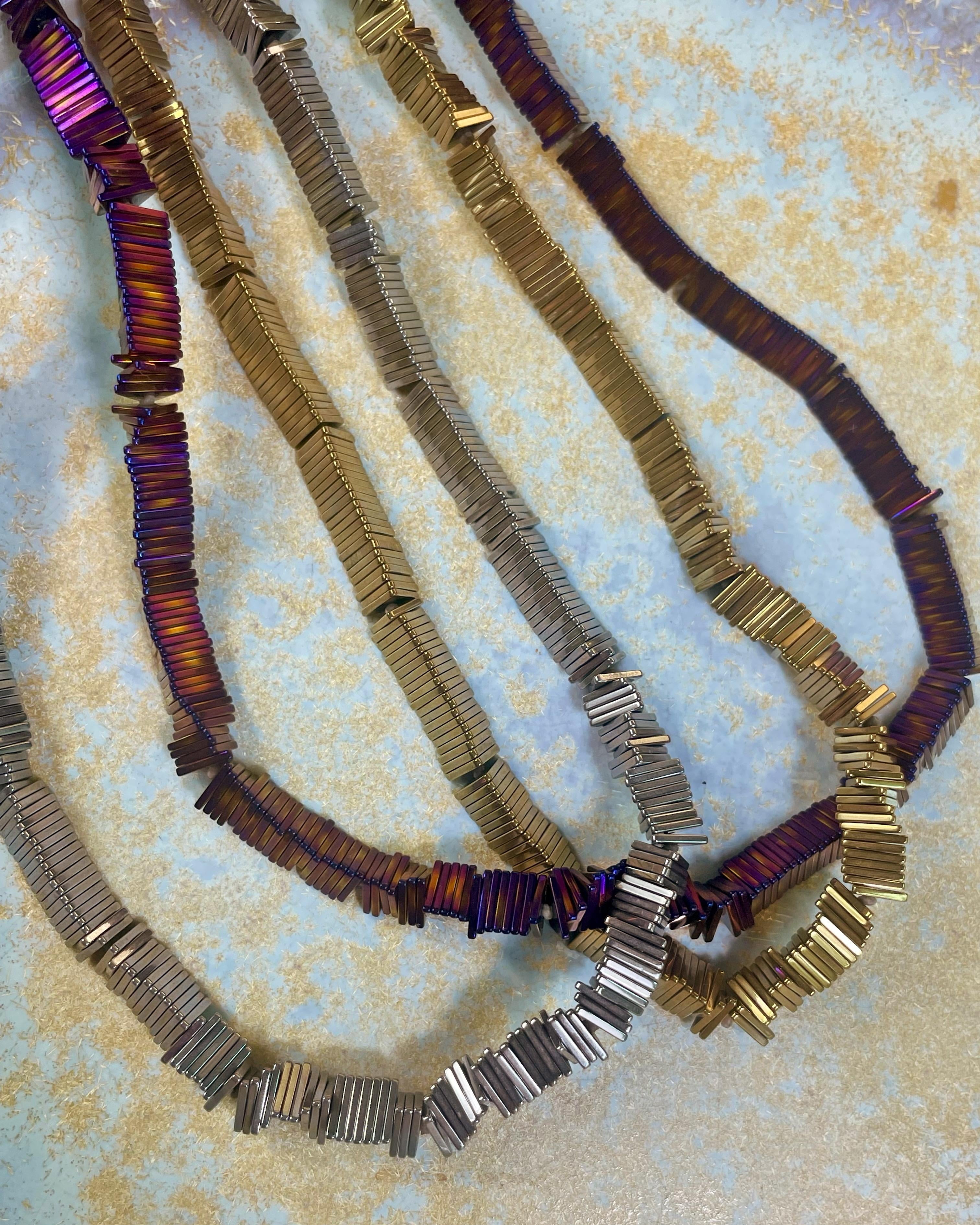 MARILYN TAN JEWELLERY | Kinetic Natural Hematite Gemstone Necklace