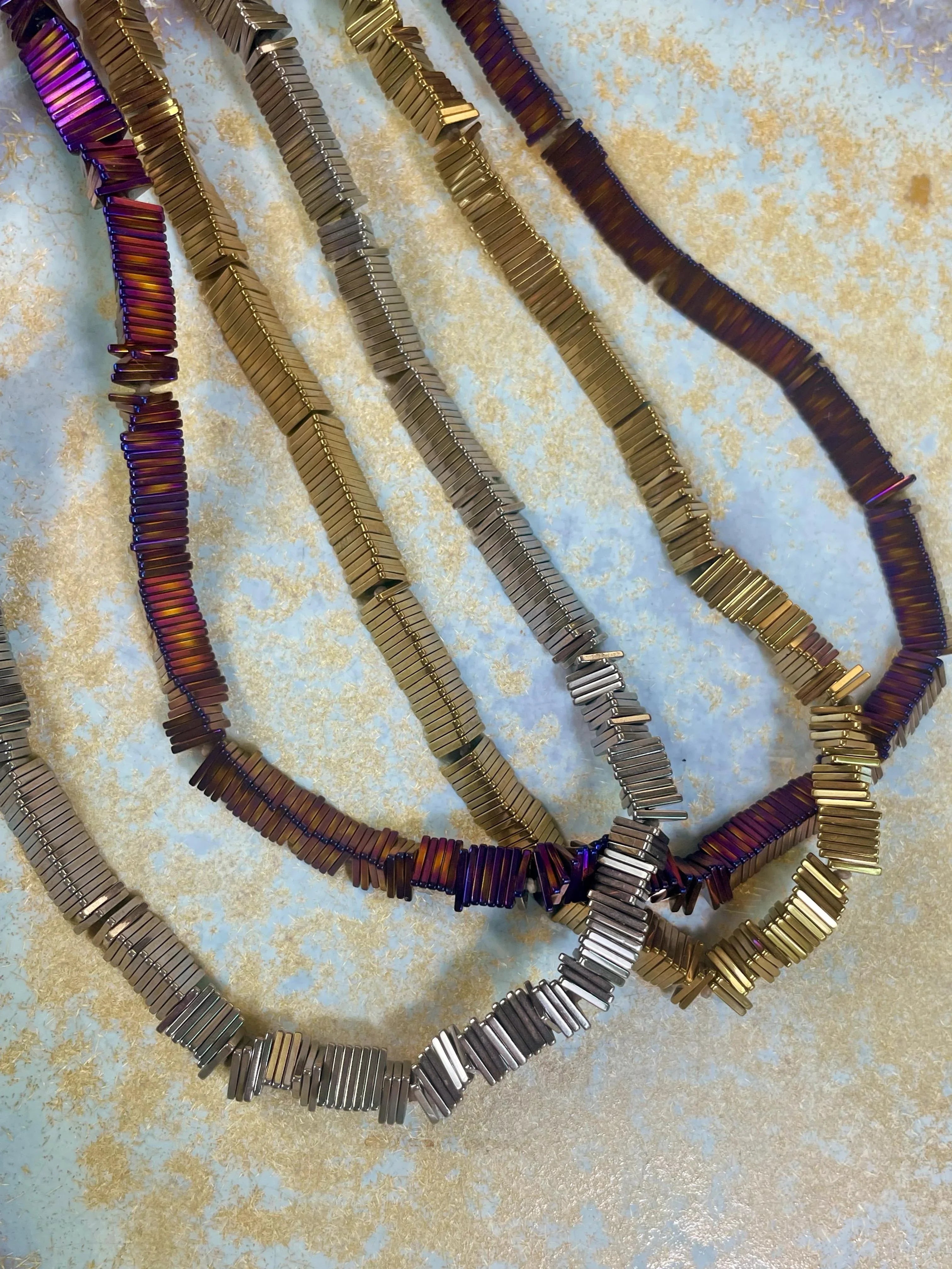 MARILYN TAN JEWELLERY | Kinetic Natural Hematite Gemstone Necklace