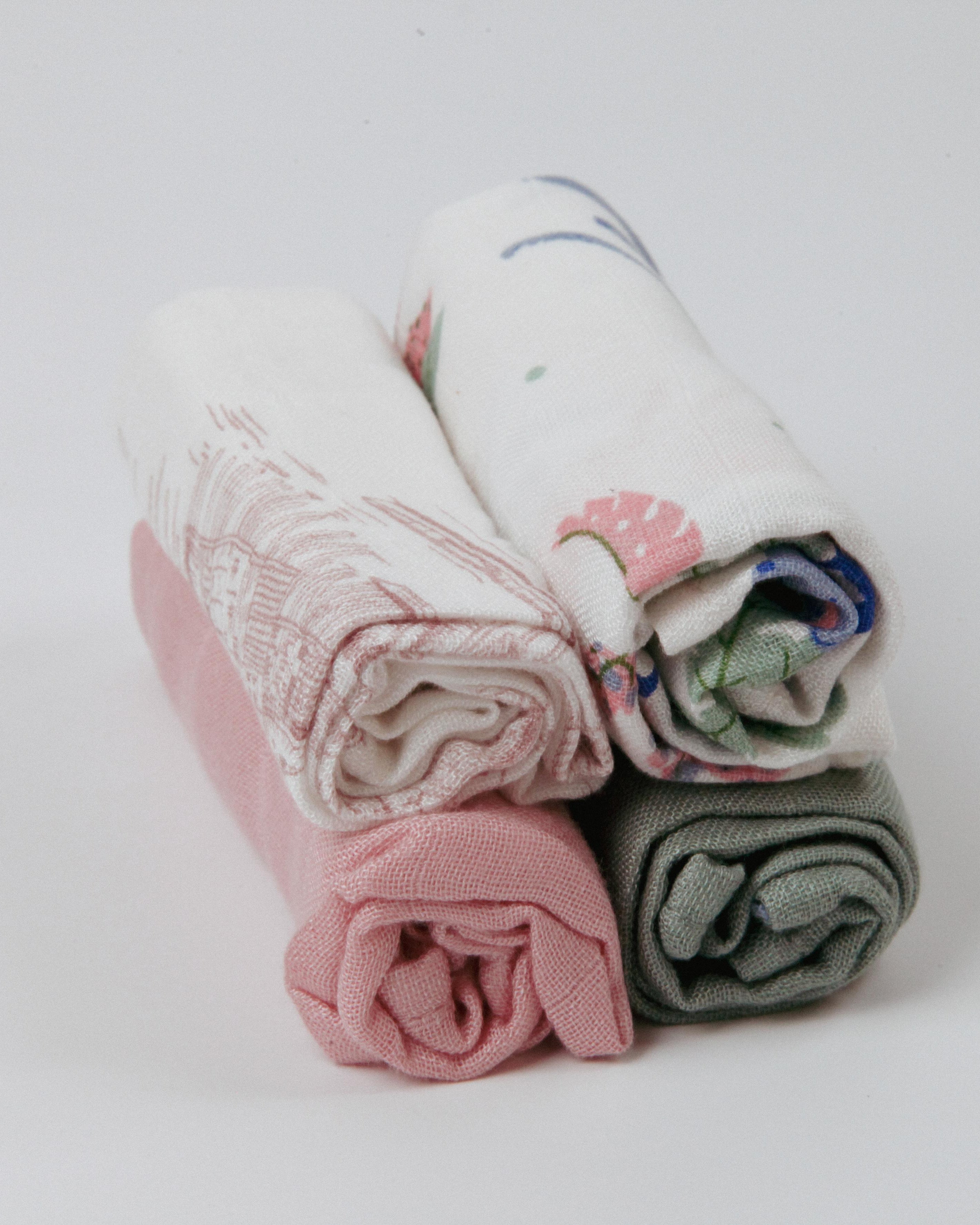 LITTLE REI | LRE Bamboo Wash Cloth 4pc