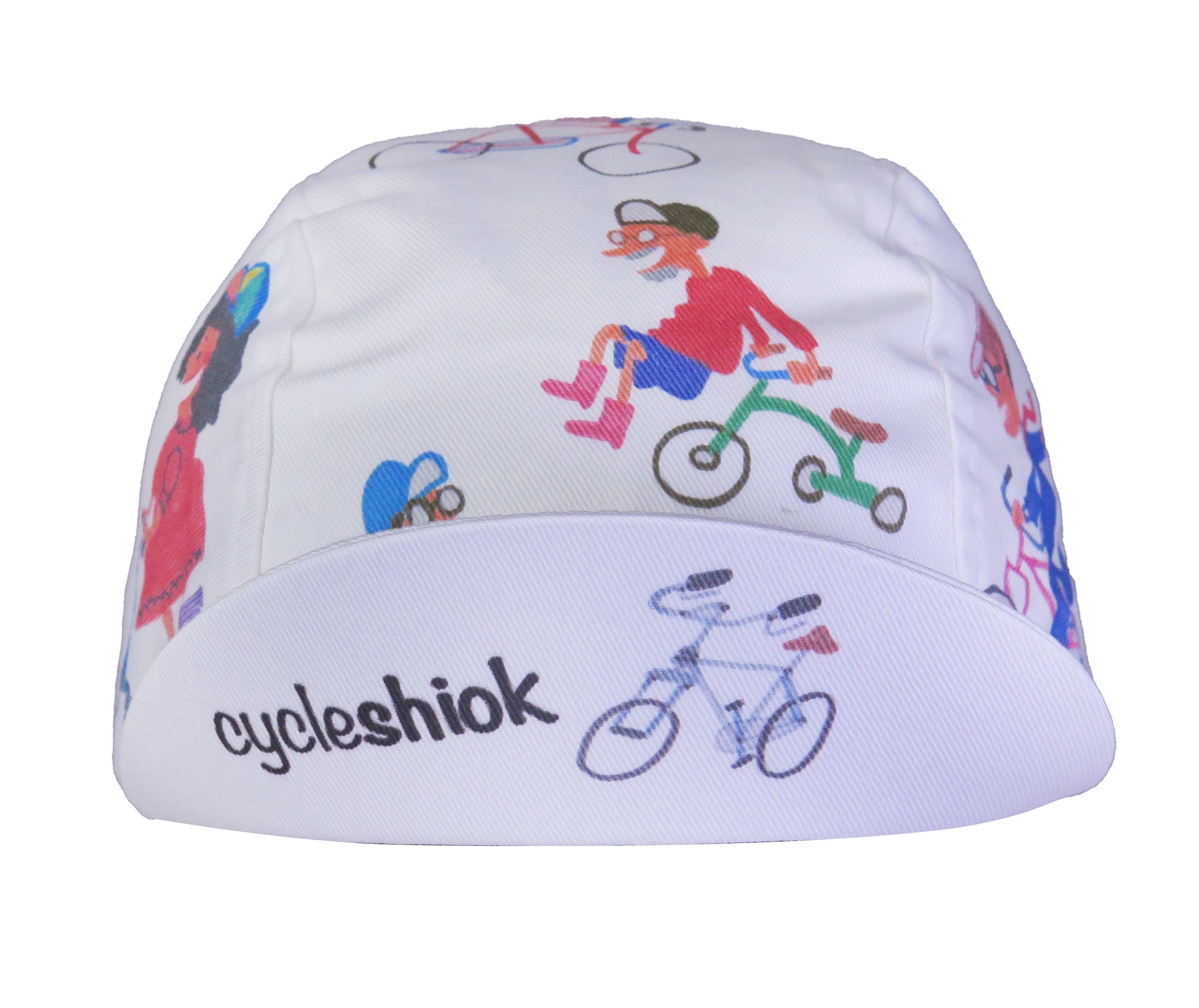 A DESIGN BY TAKACHYA | Faizal Caricatures x TKC CycleShiok! Cycling Cap