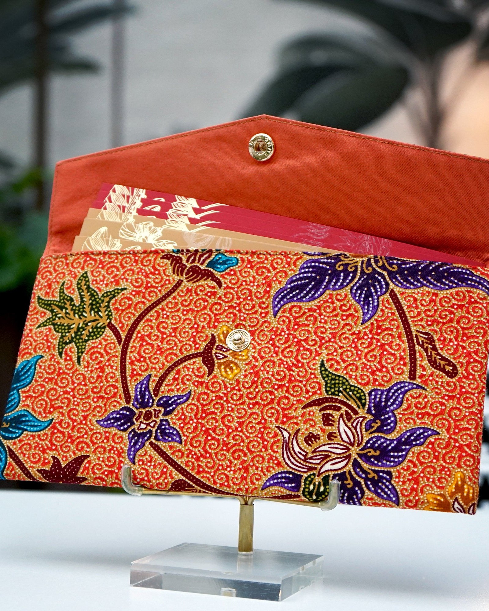 COCOONESE | Red Packet Organizer - Tropical Midnight (RD)