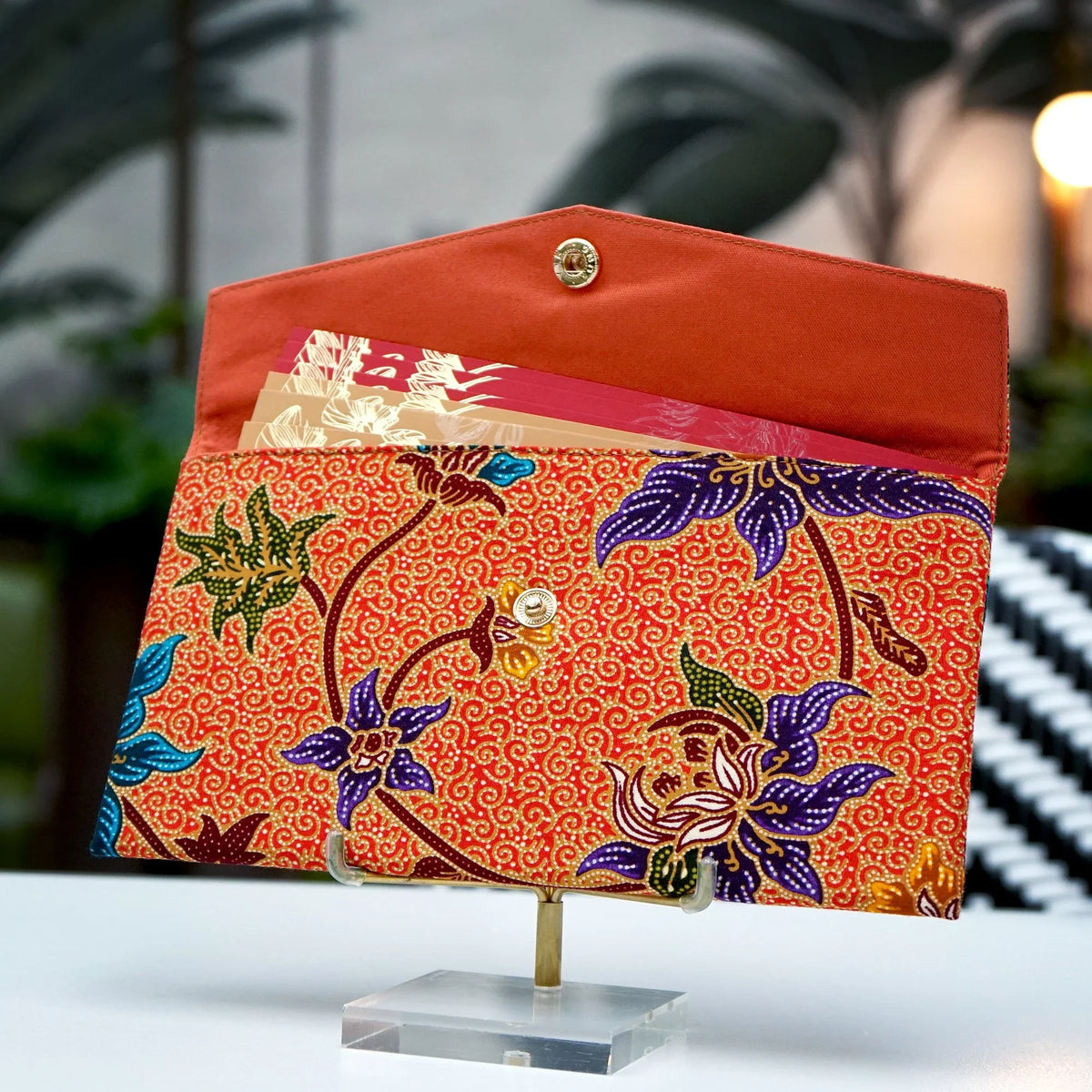 COCOONESE | Red Packet Organizer - Tropical Midnight (RD)