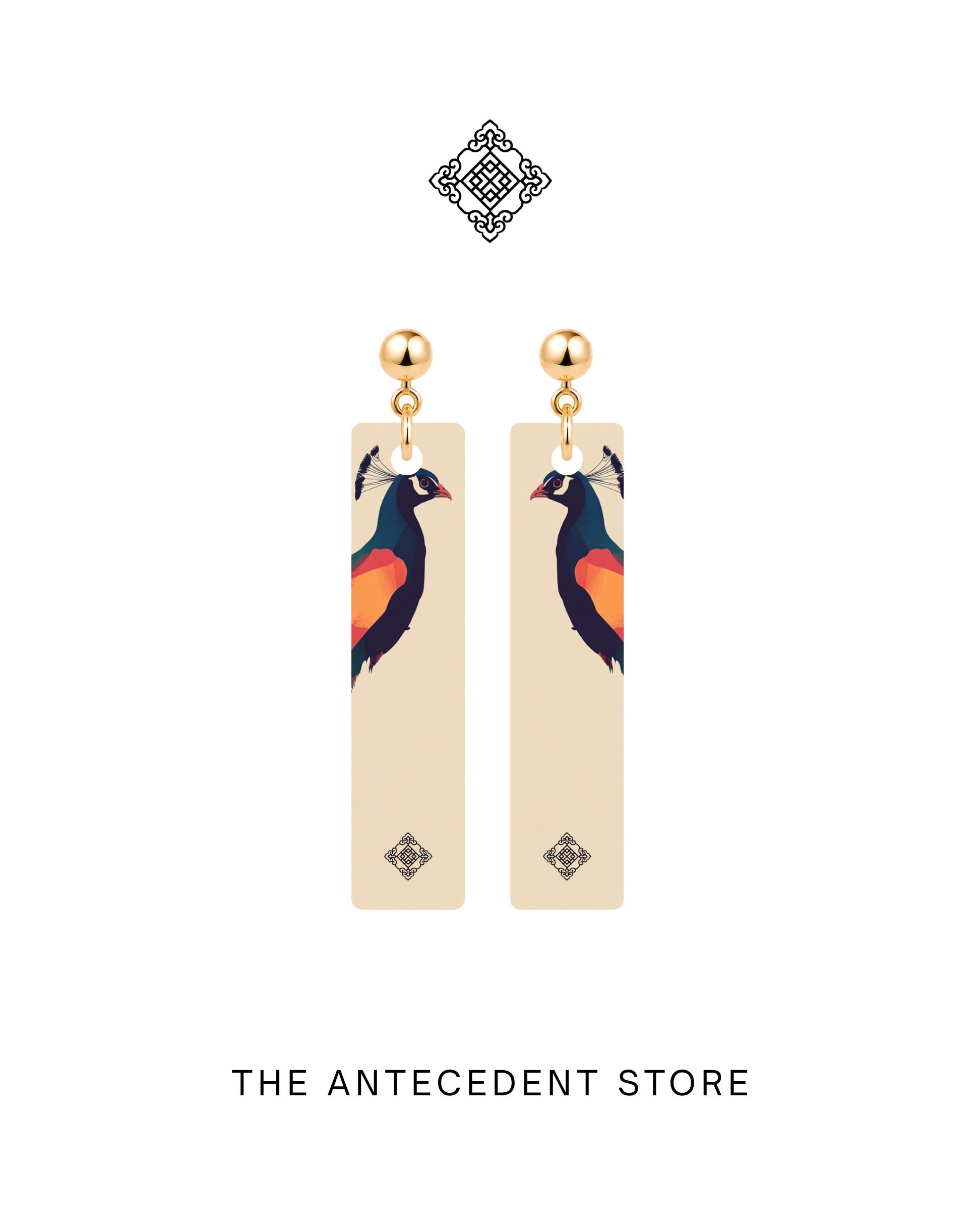 THE ANTECEDENT STORE | Peacock Earrings