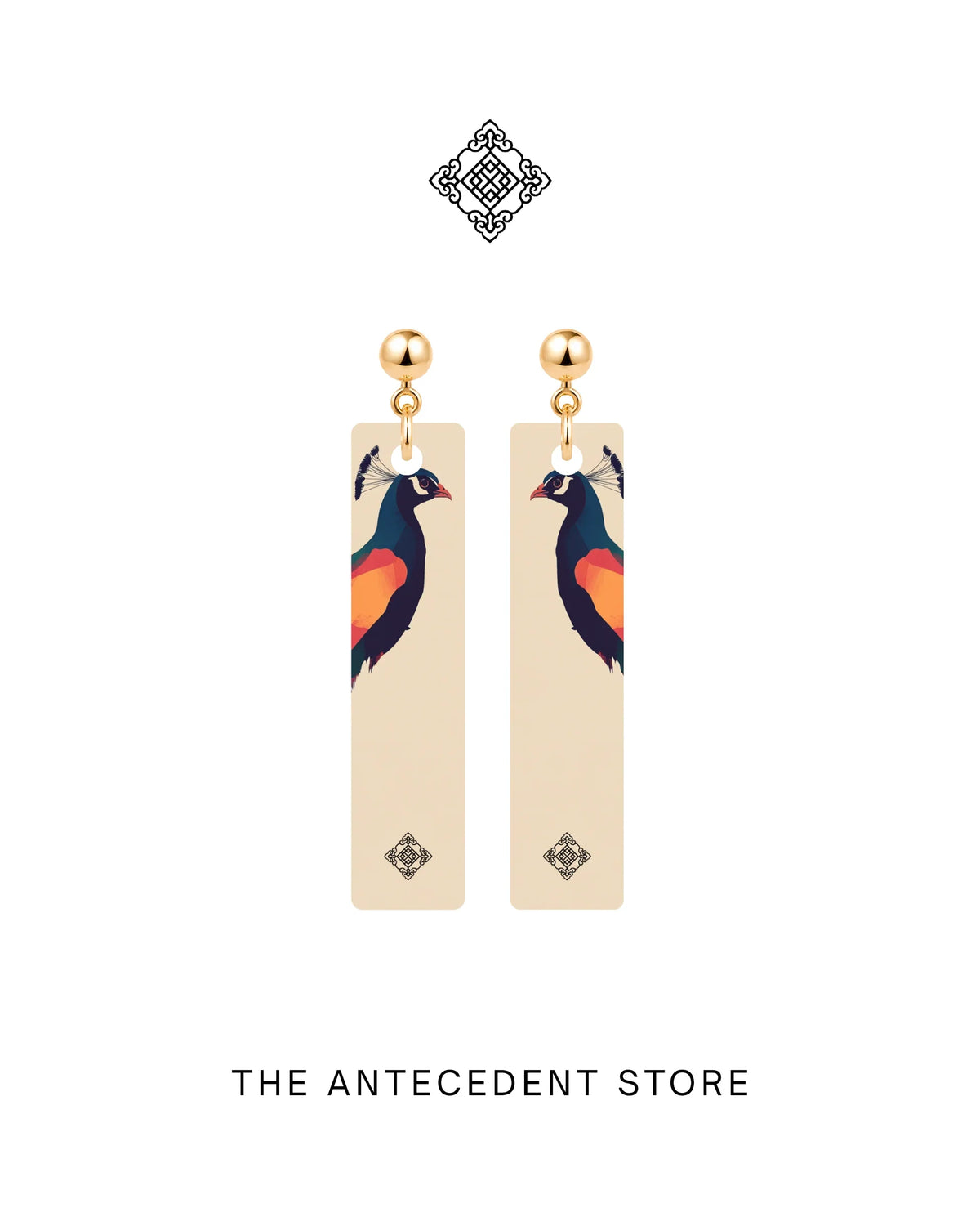 THE ANTECEDENT STORE | Peacock Earrings