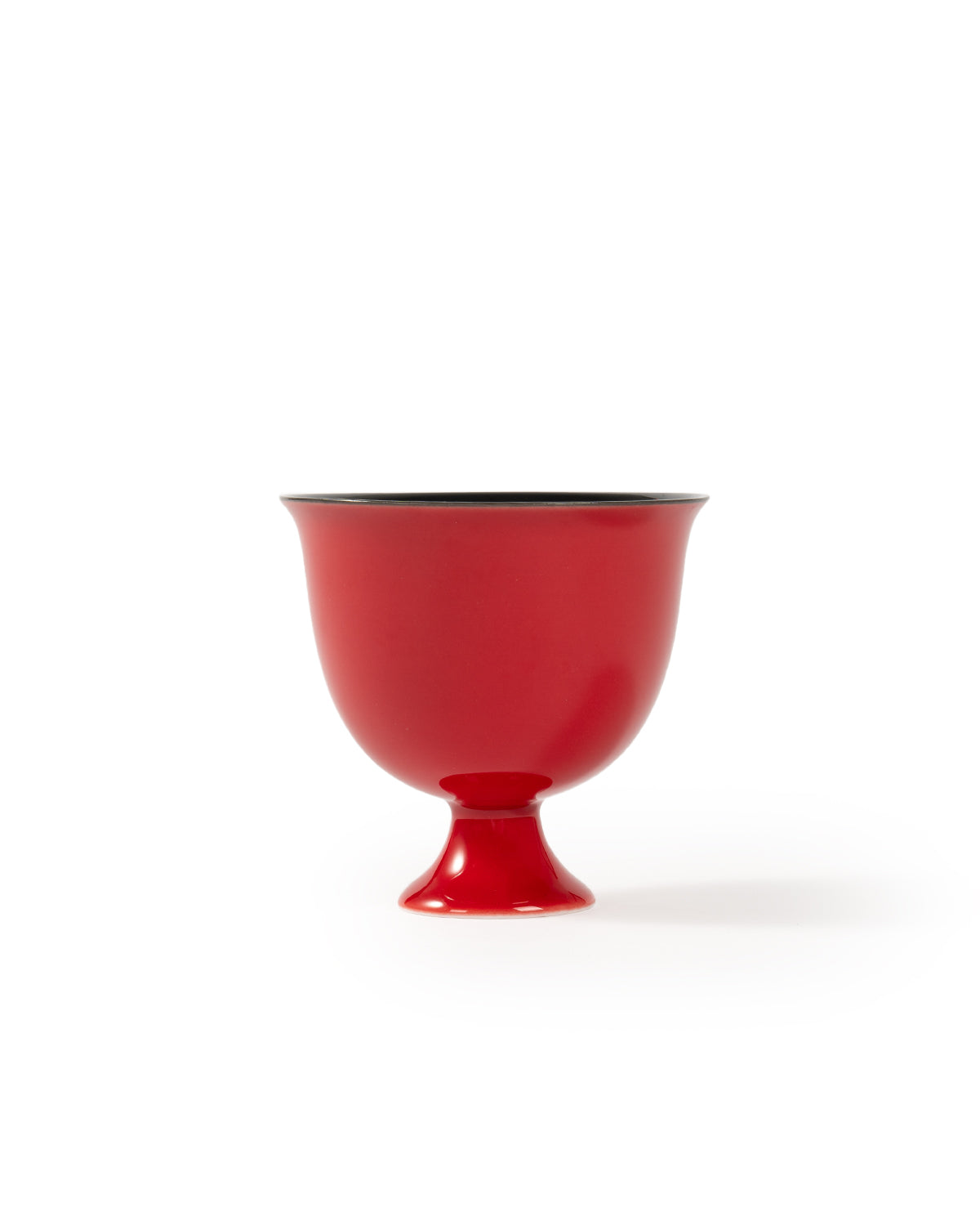 CRAFILAB | Vermilion Red & Tall Footed Teacup