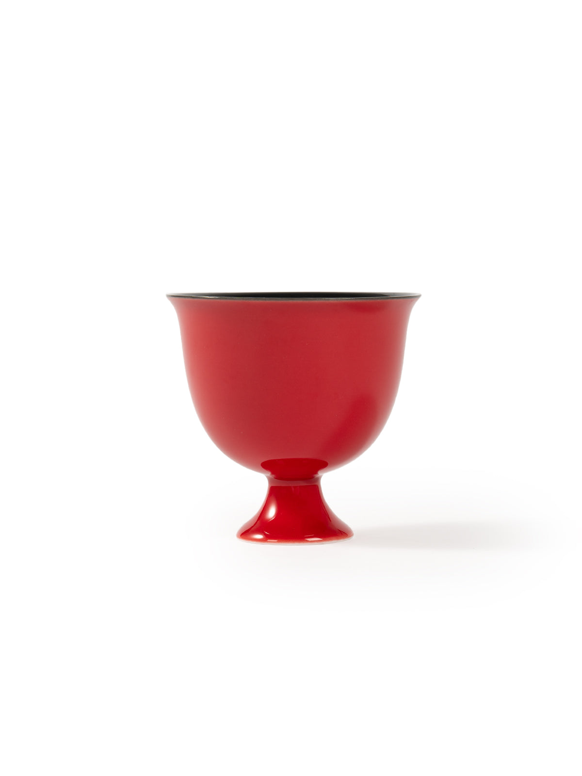 CRAFILAB | Vermilion Red & Tall Footed Teacup