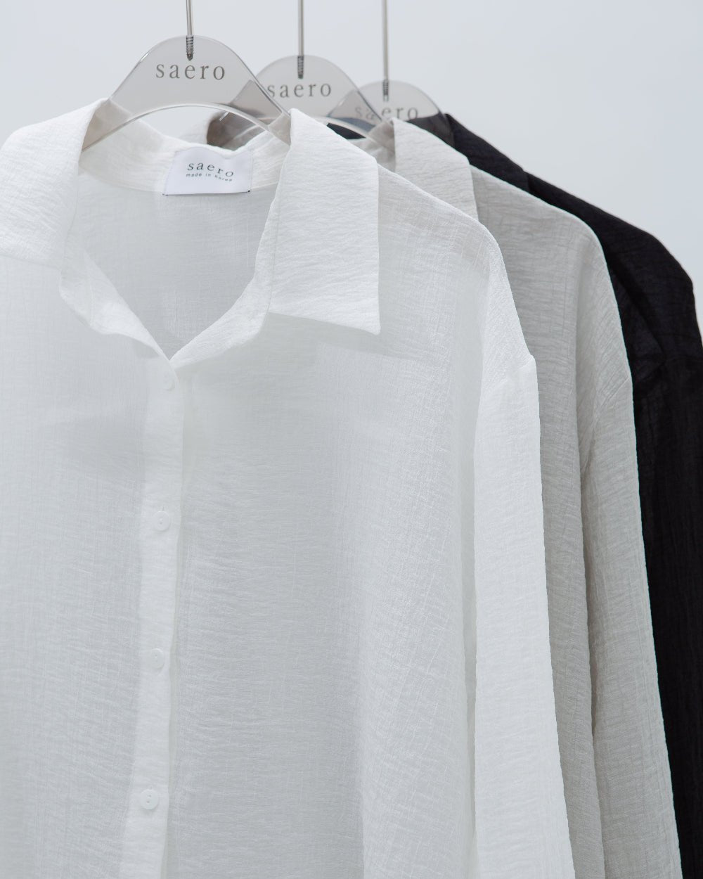 SAERO COLLECTIVE | Oreum Shirt V. 1 White