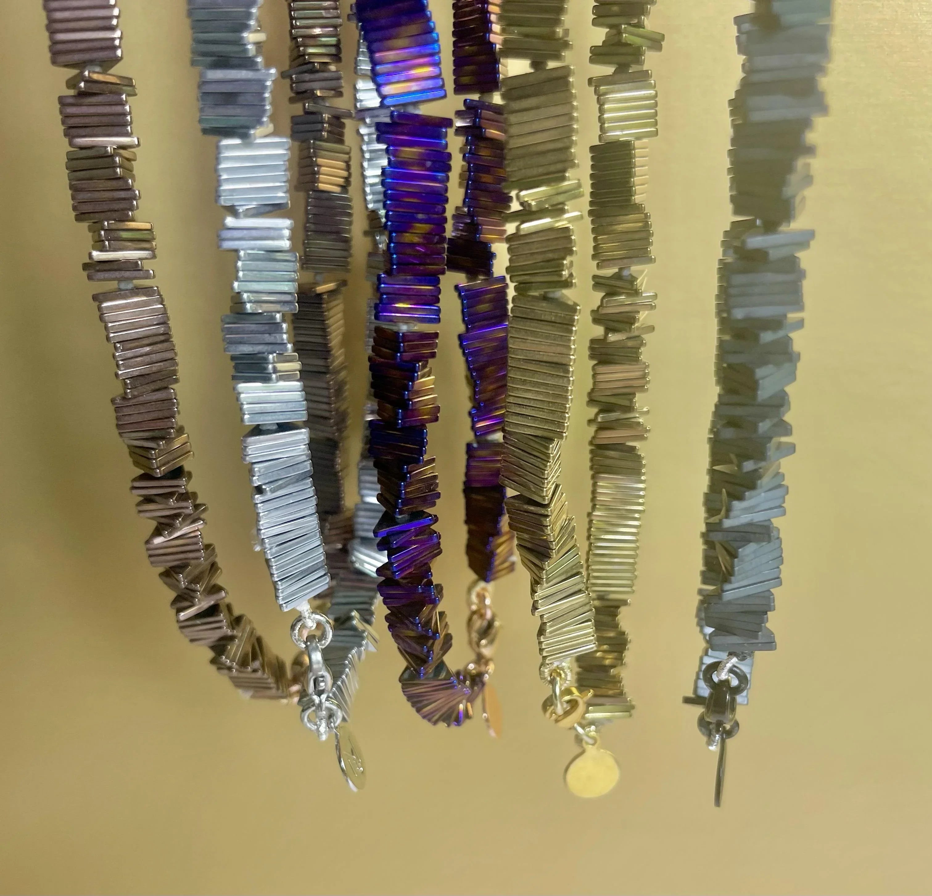 MARILYN TAN JEWELLERY | Kinetic Natural Hematite Gemstone Necklace