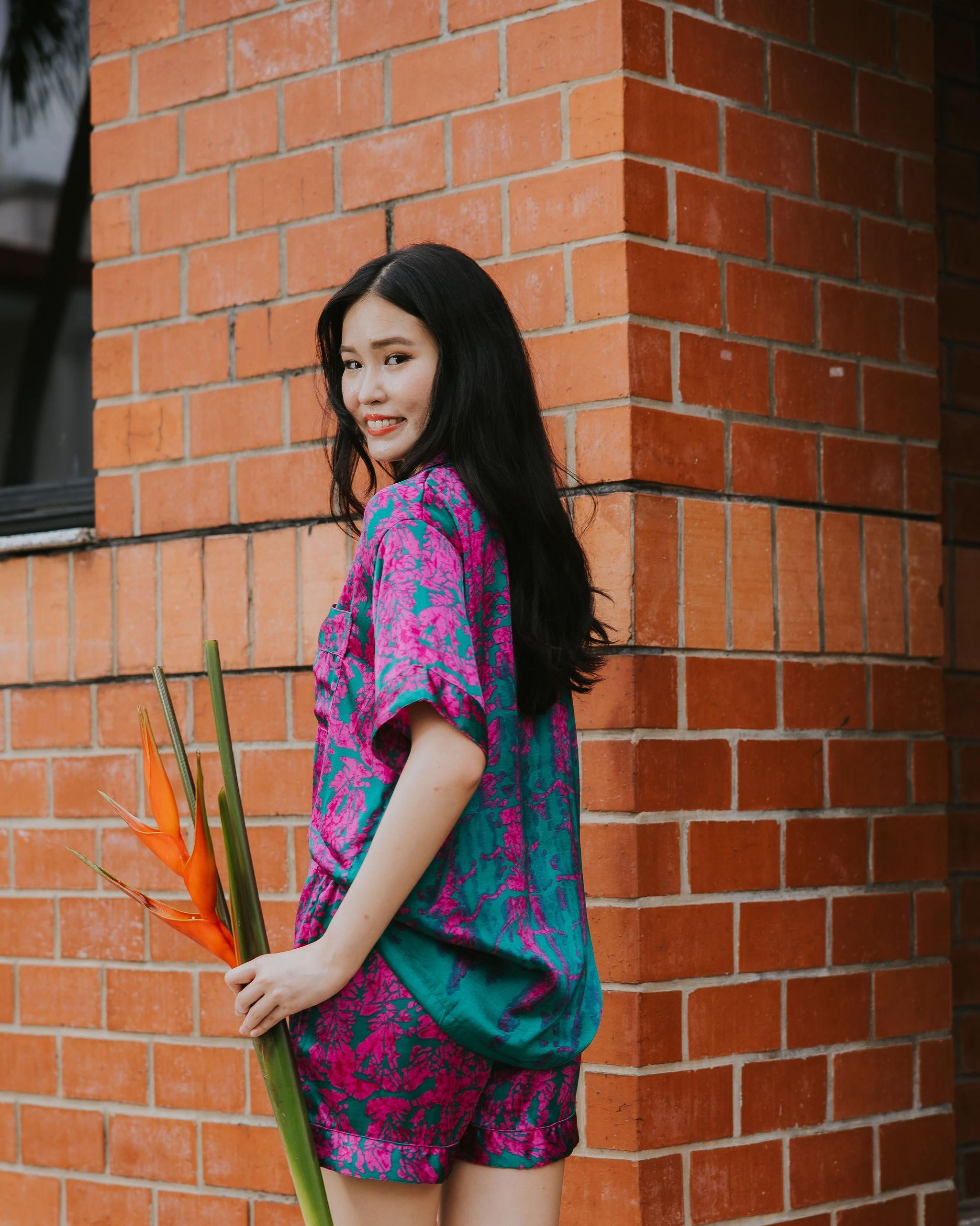 RAJA RANI | Modal Silk Short Holiday Set