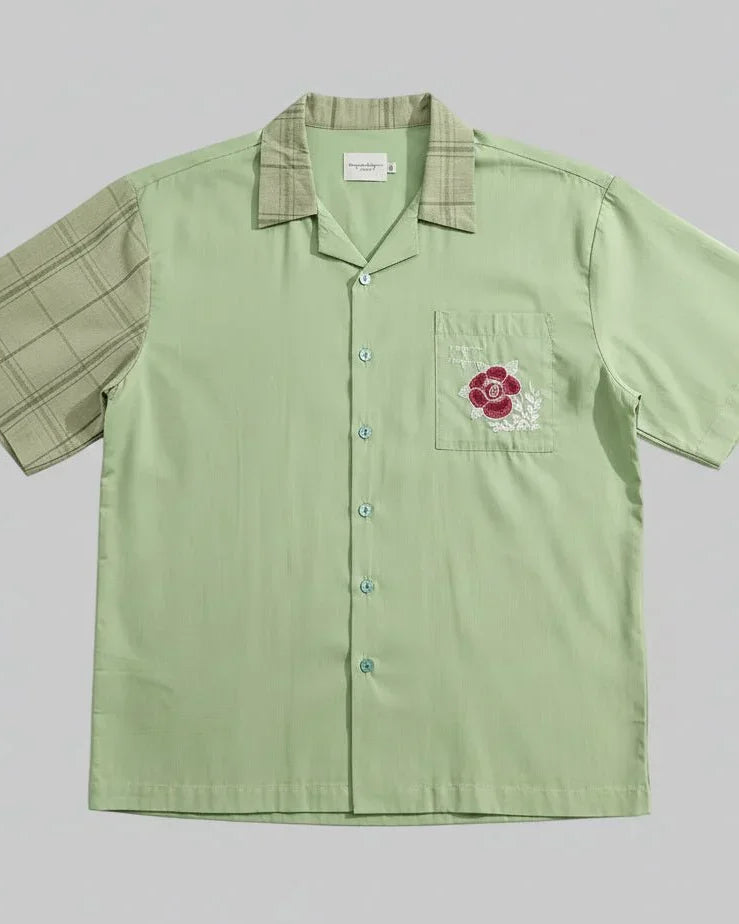 NYANA NYANA | Camp Shirt Batik Patchwork