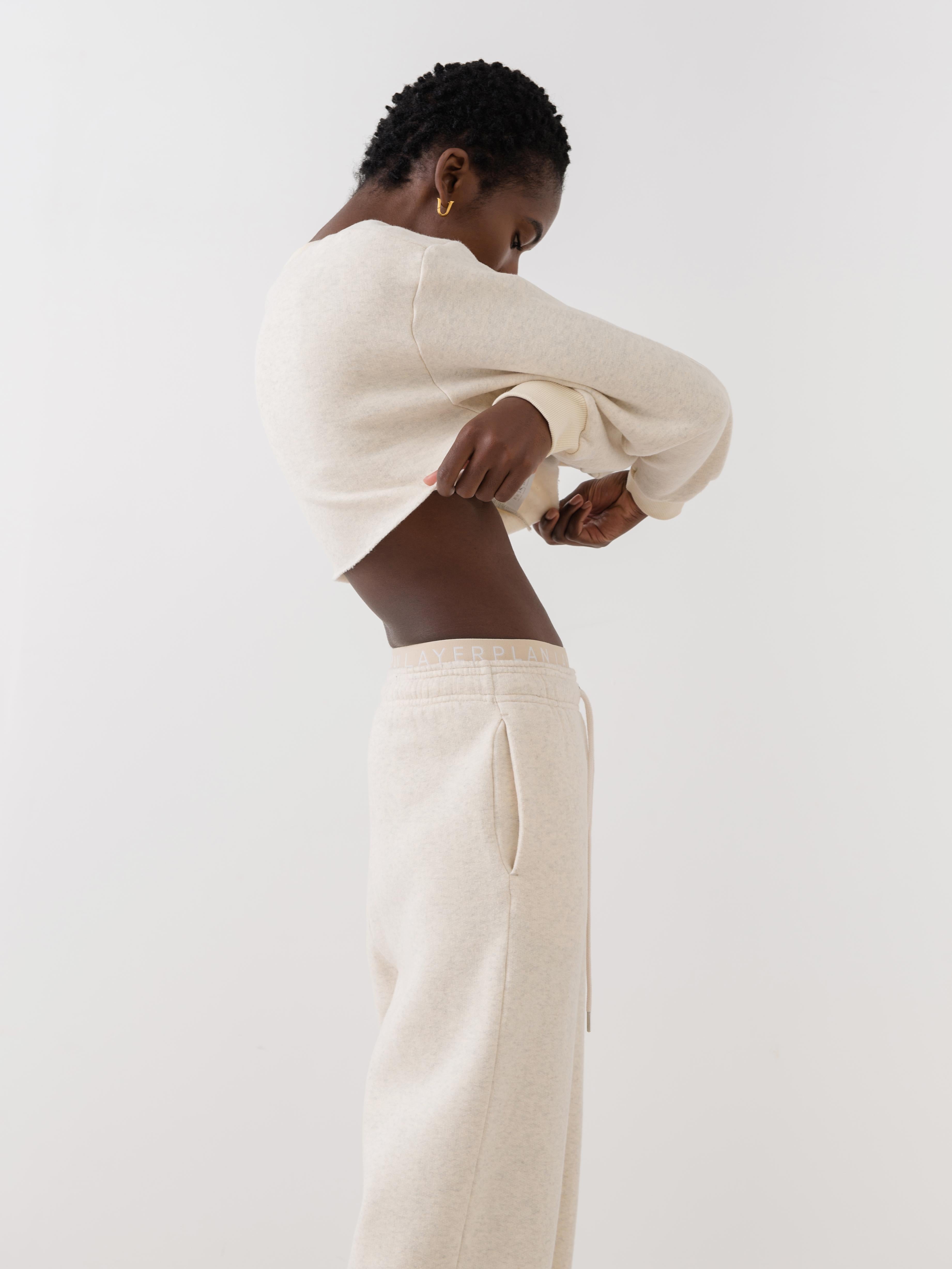 LAYERPLAN | LP Wideleg Logo Sweater Set