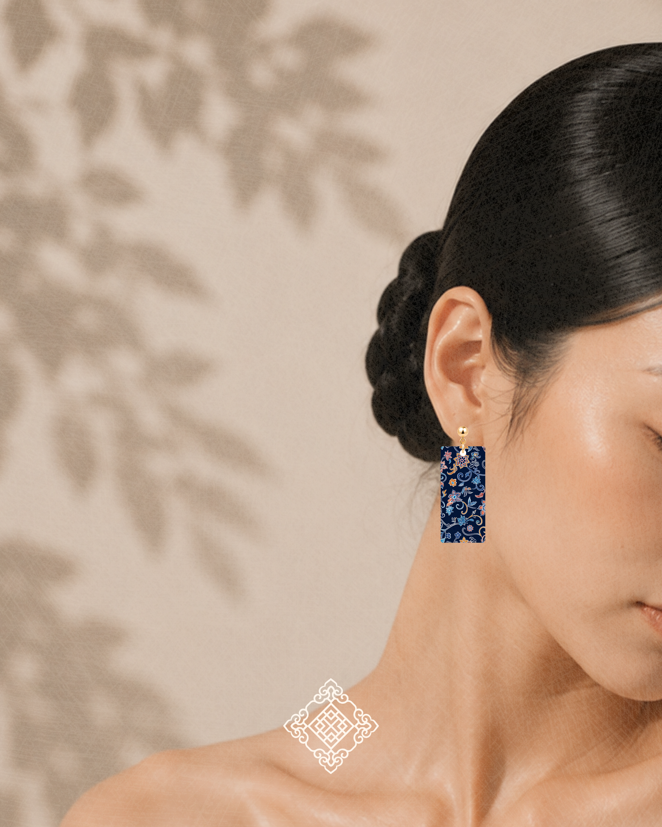 THE ANTECEDENT STORE | Reimagined Batik Earrings