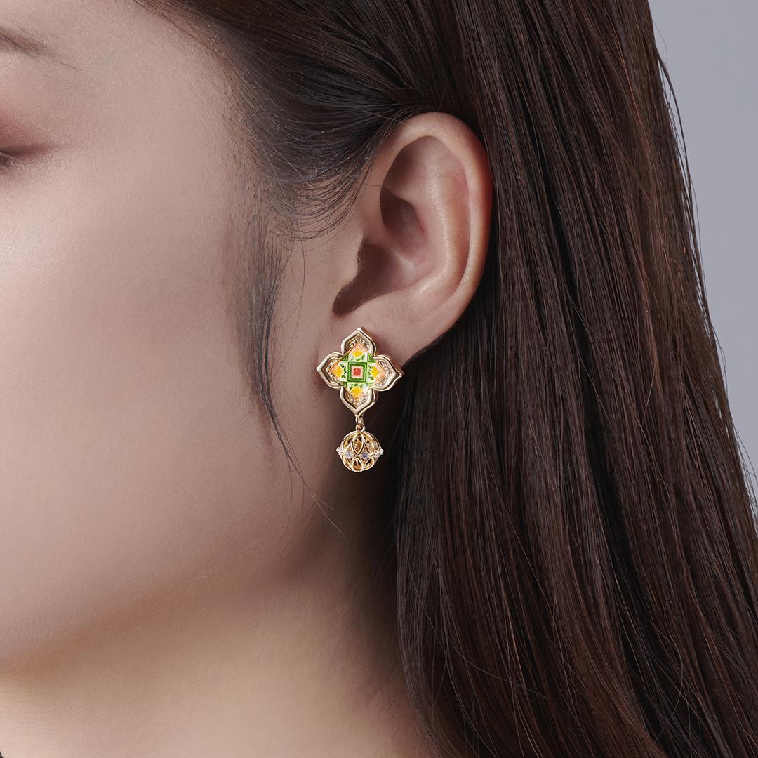 RARE BIRD COLLECTION | Emerald Hill Dangle Earrings