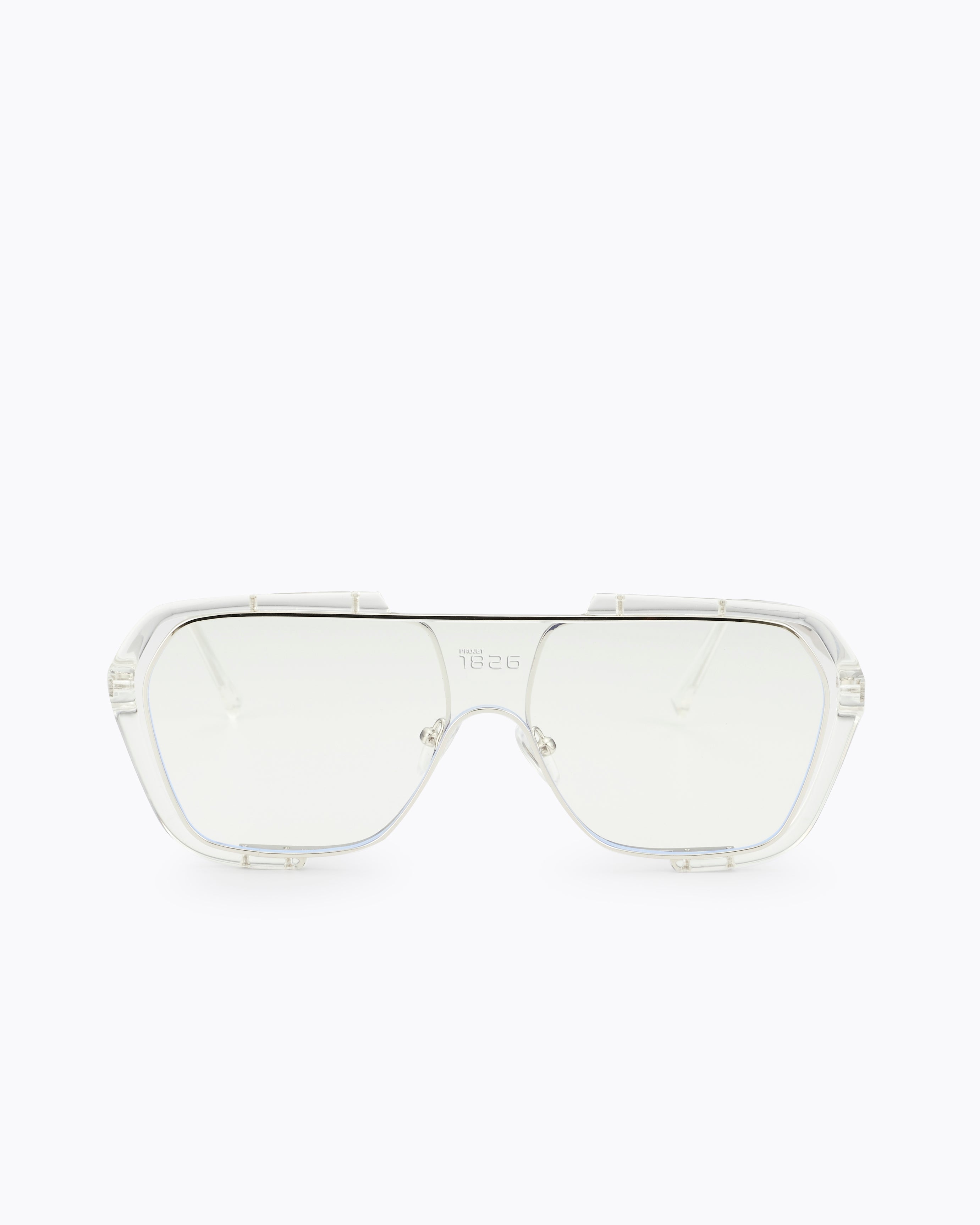 PROJECTWEAR | Cardwell Sunglasses Silver/Clear