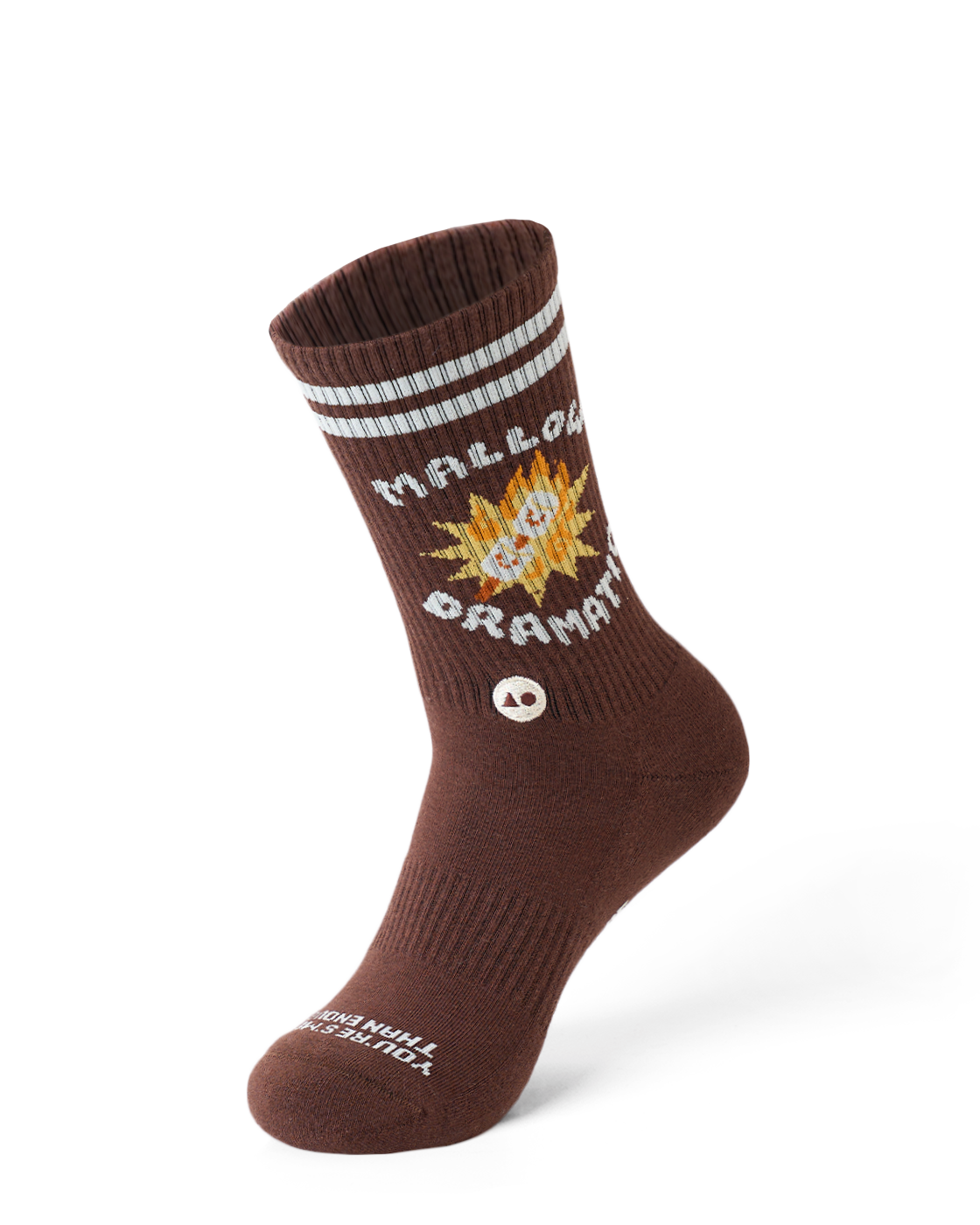 TALKING TOES | Mallow Dramatic Athletic Sock