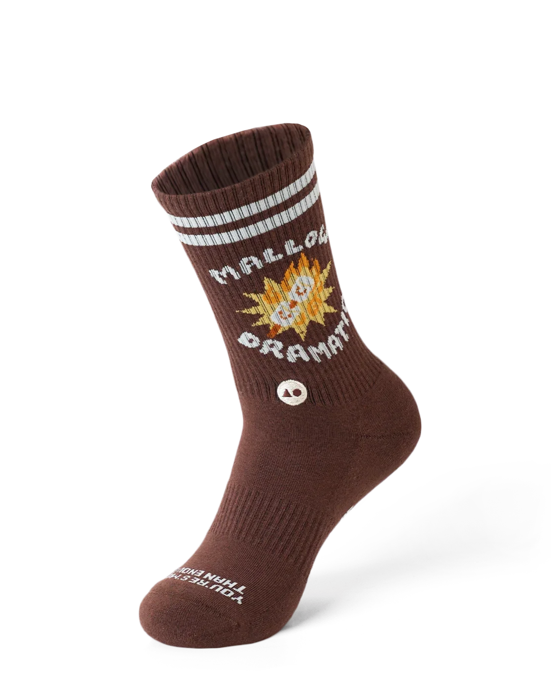 TALKING TOES | Mallow Dramatic Athletic Sock