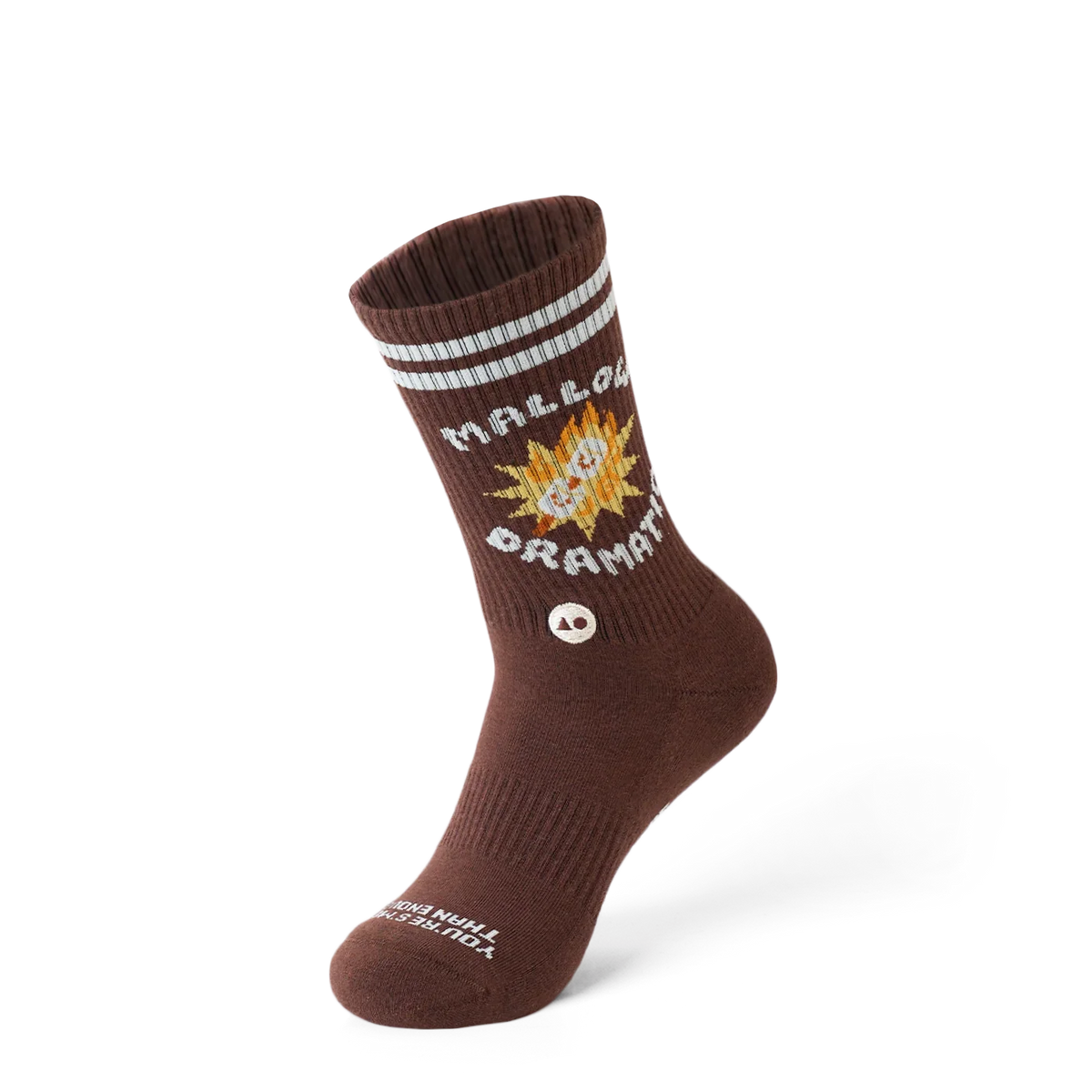 TALKING TOES | Mallow Dramatic Athletic Sock