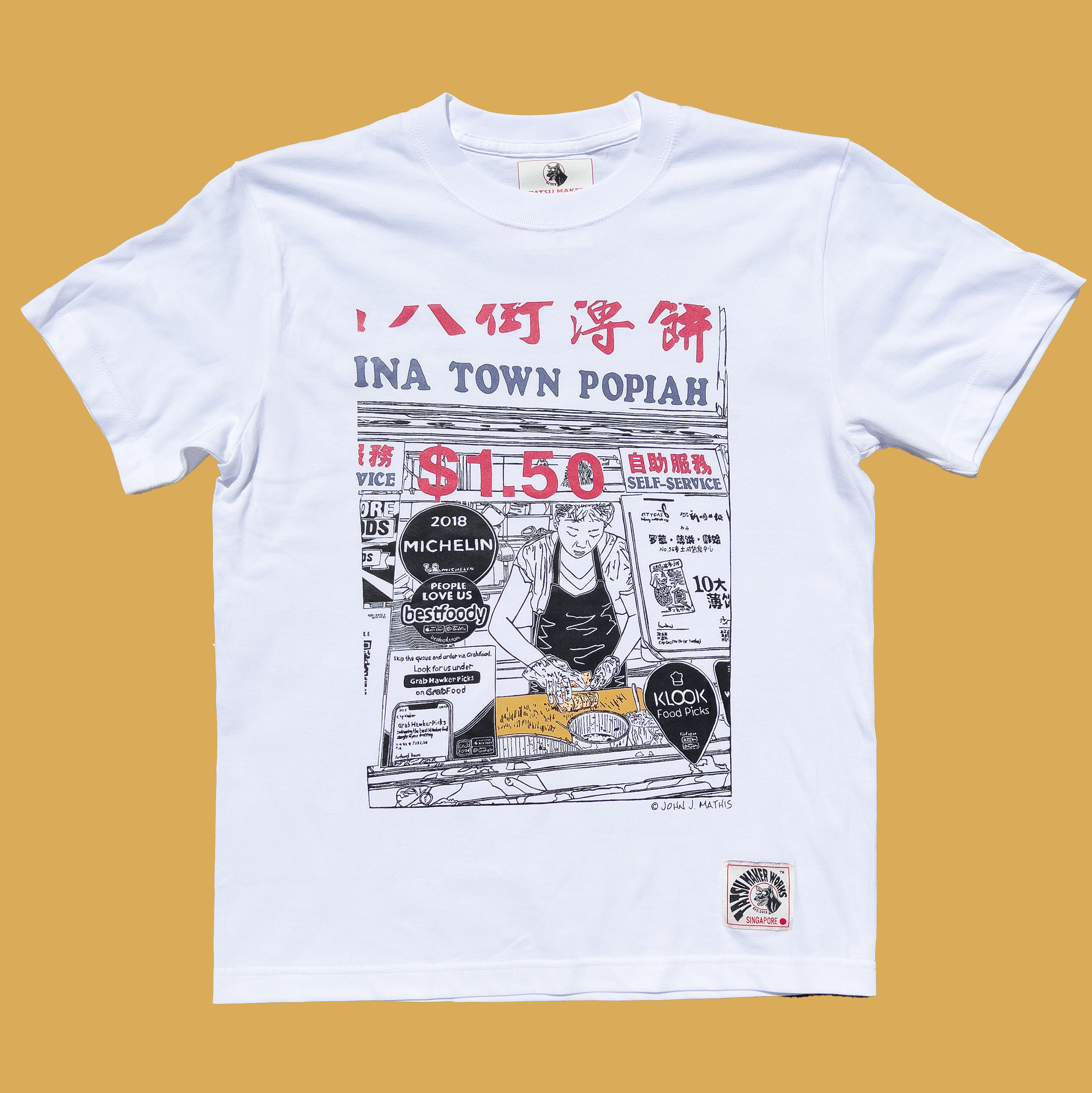TATSU MAKER WORKS | China Town Popiah T-Shirt