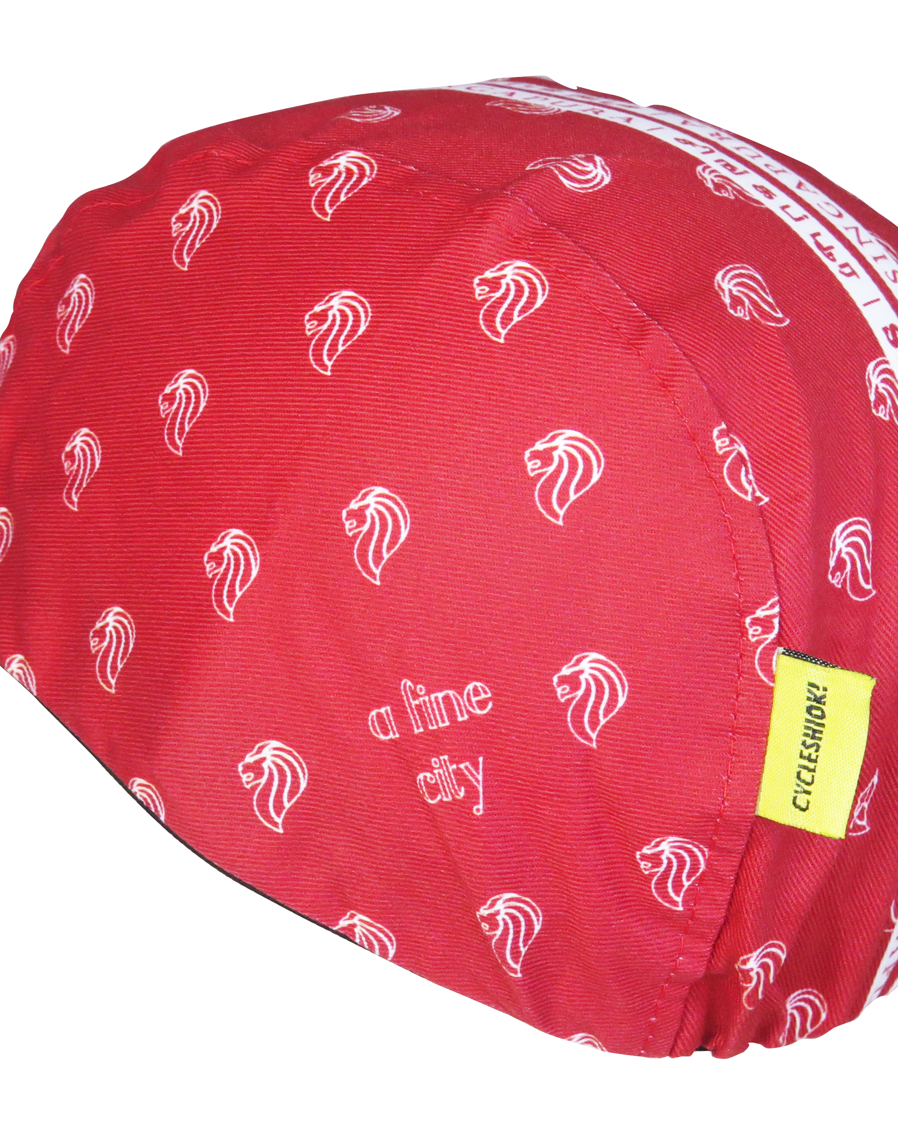 A DESIGN BY TAKACHYA | Cycling Cap - Singapura a Fine City