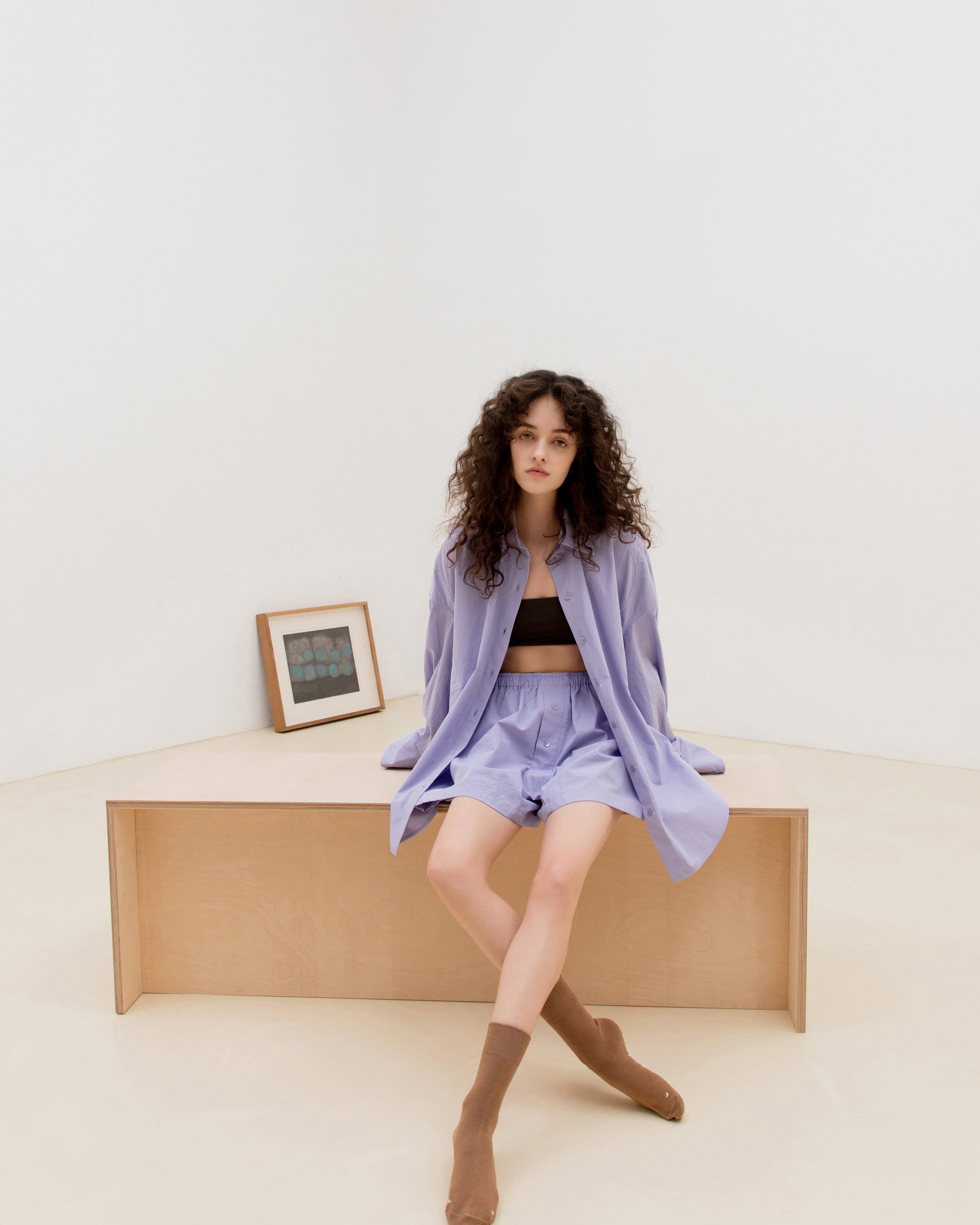 LAYERPLAN | Cirrus Pieced Oversized Shirt Layers