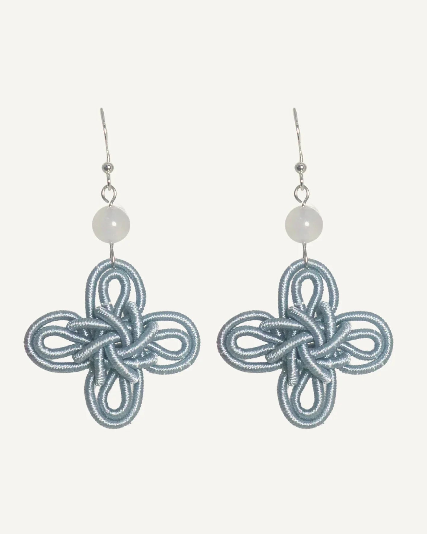 THE ANTECEDANT STORE | E - Silver Statement Auspicious Knot S1 (Blue)