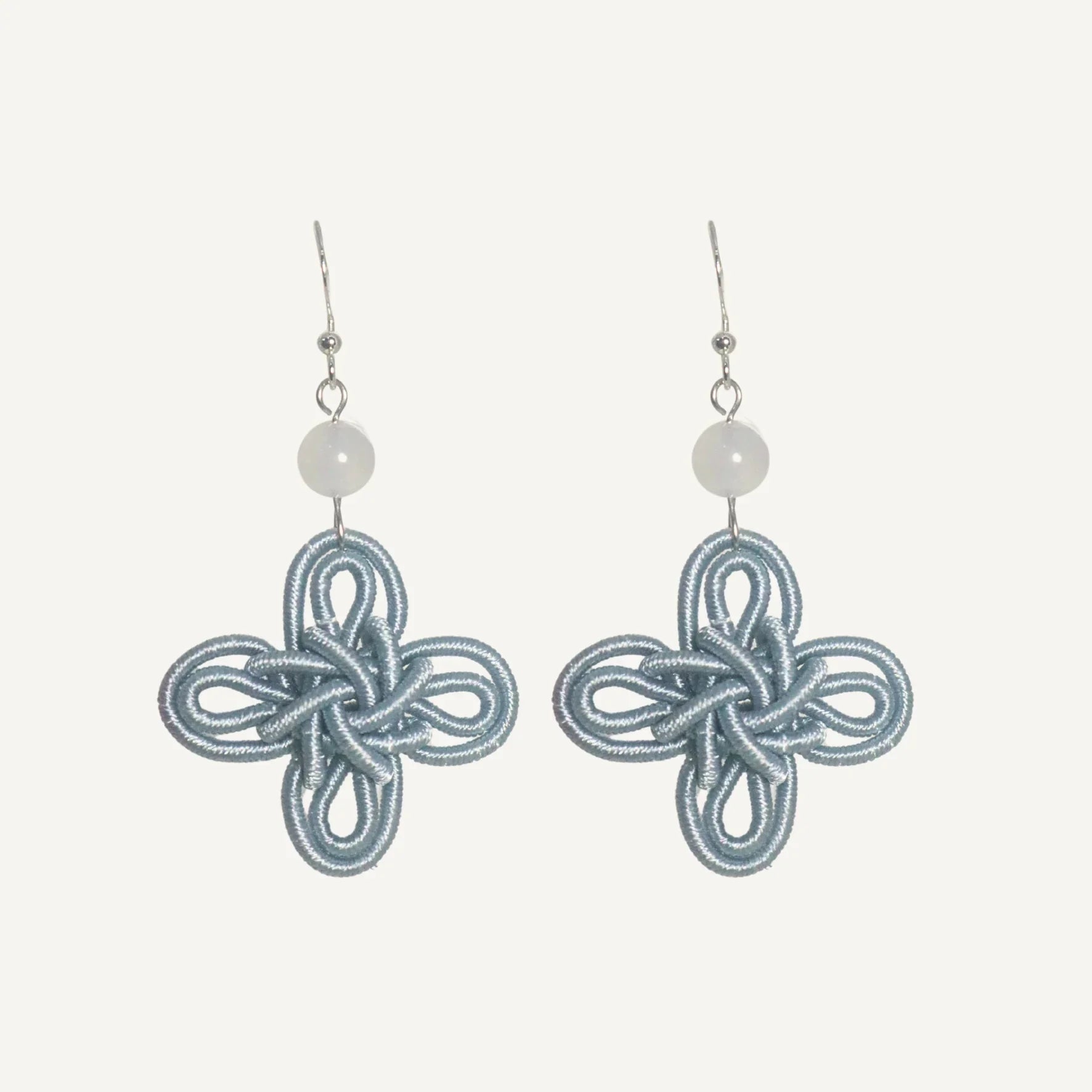 THE ANTECEDANT STORE | E - Silver Statement Auspicious Knot S1 (Blue)