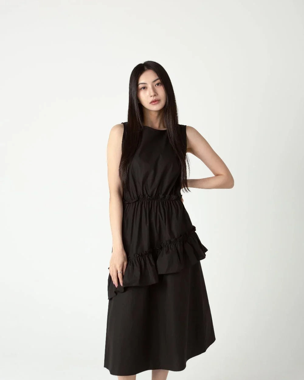 SAERO COLLECTIVE | Gureum Dress | Black