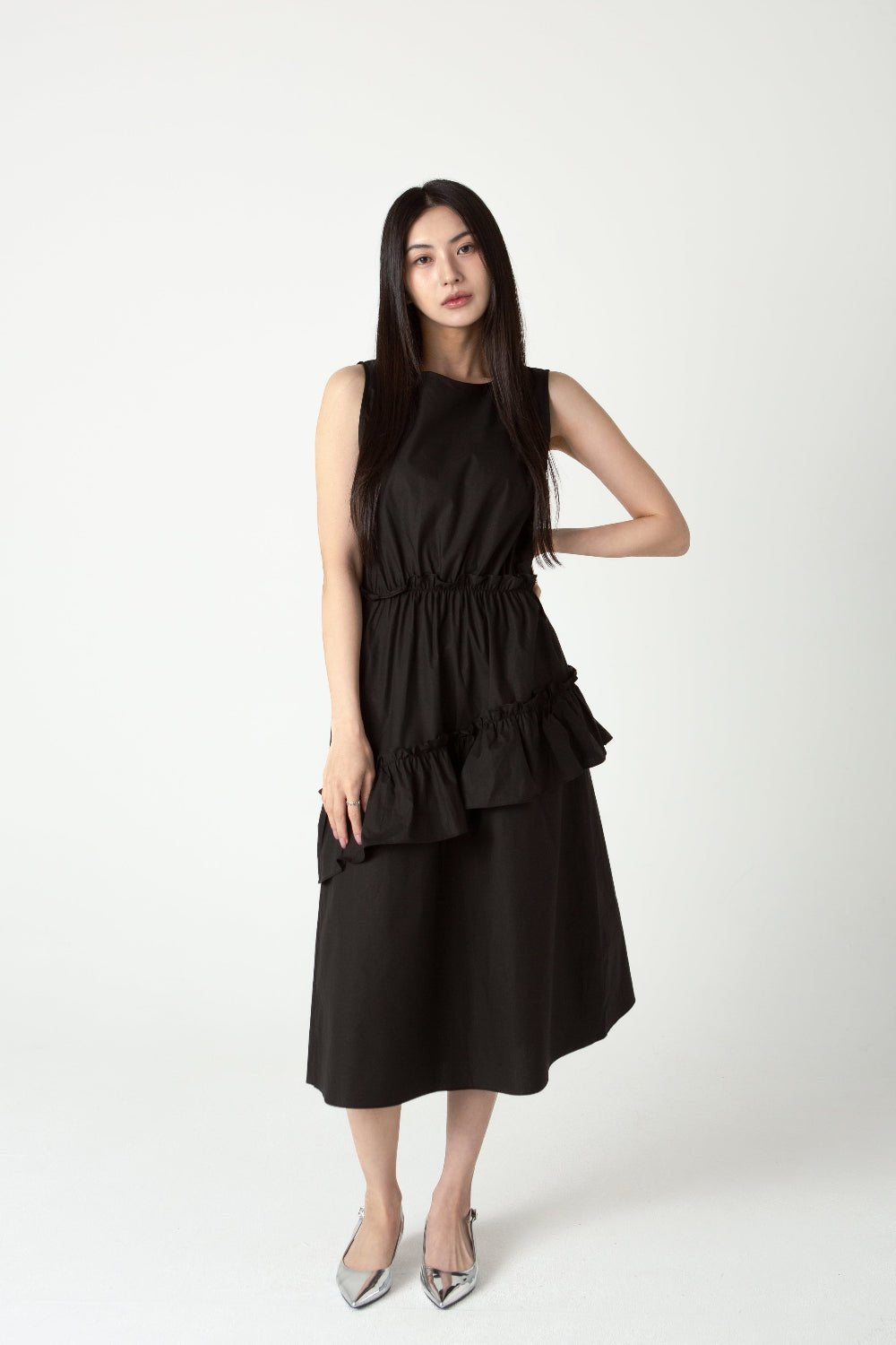 SAERO COLLECTIVE | Gureum Dress | Black