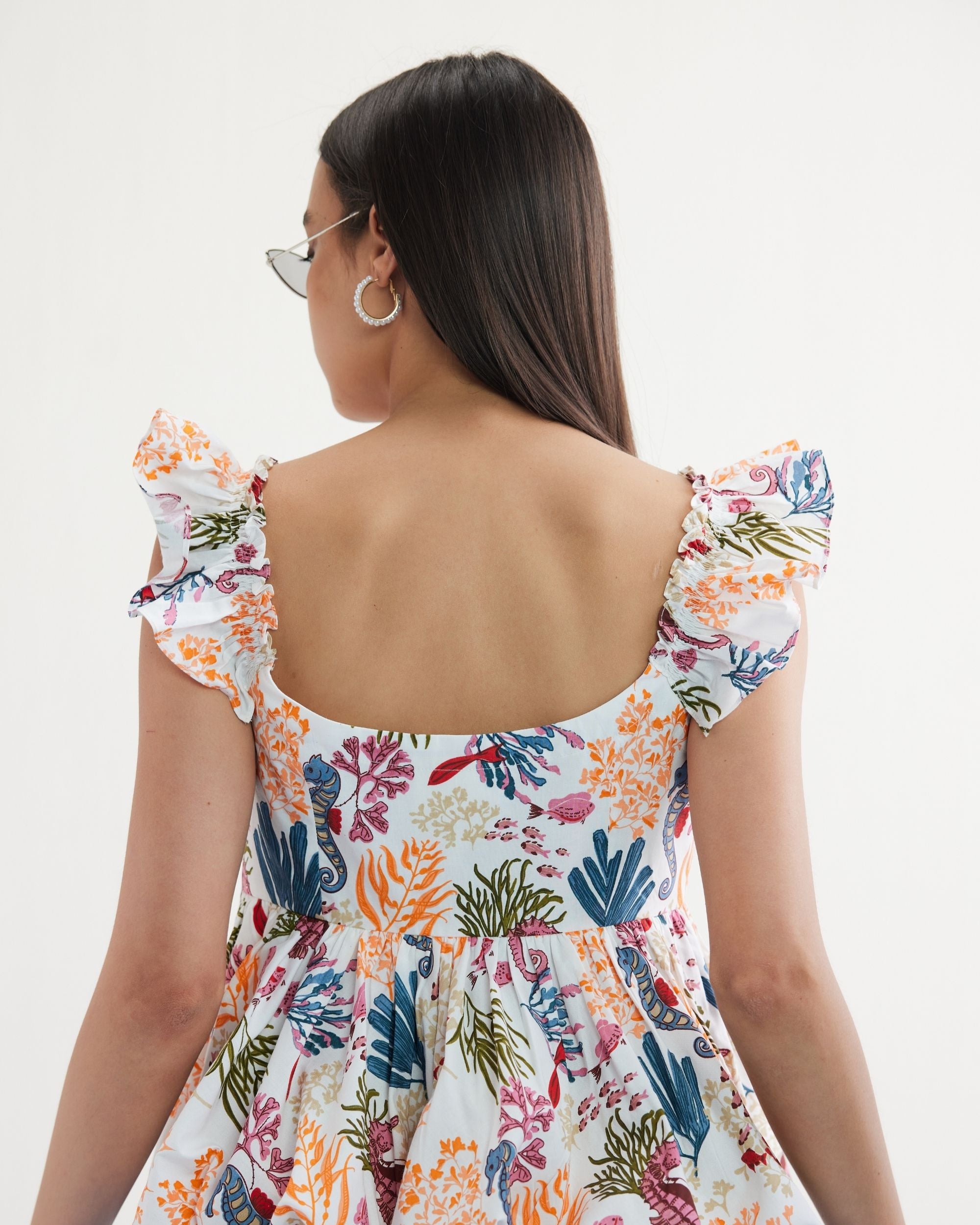 SUI | Coral Life Organic Cotton Blouse