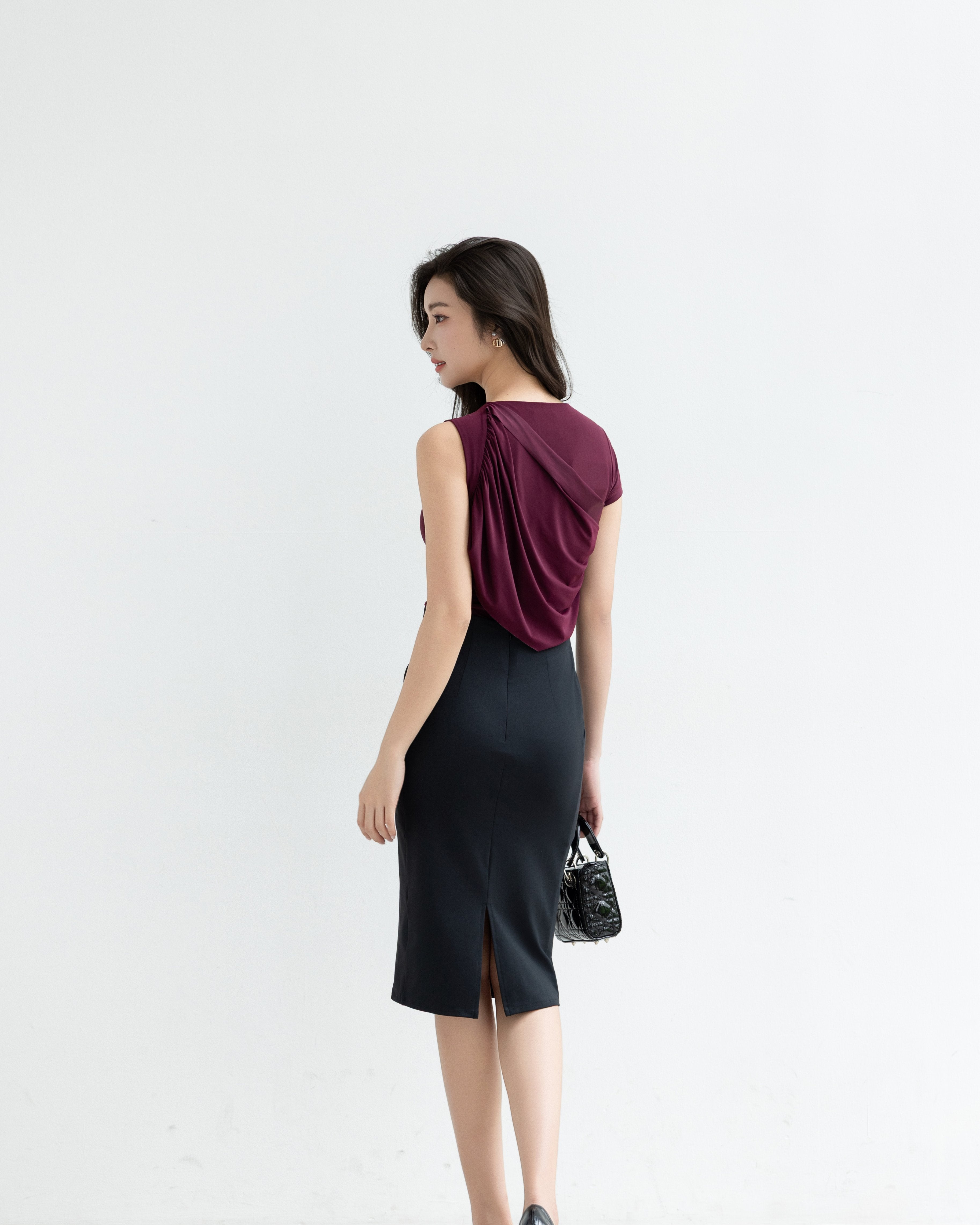 AS INTENDED | MAVE Pencil Skirt | Black