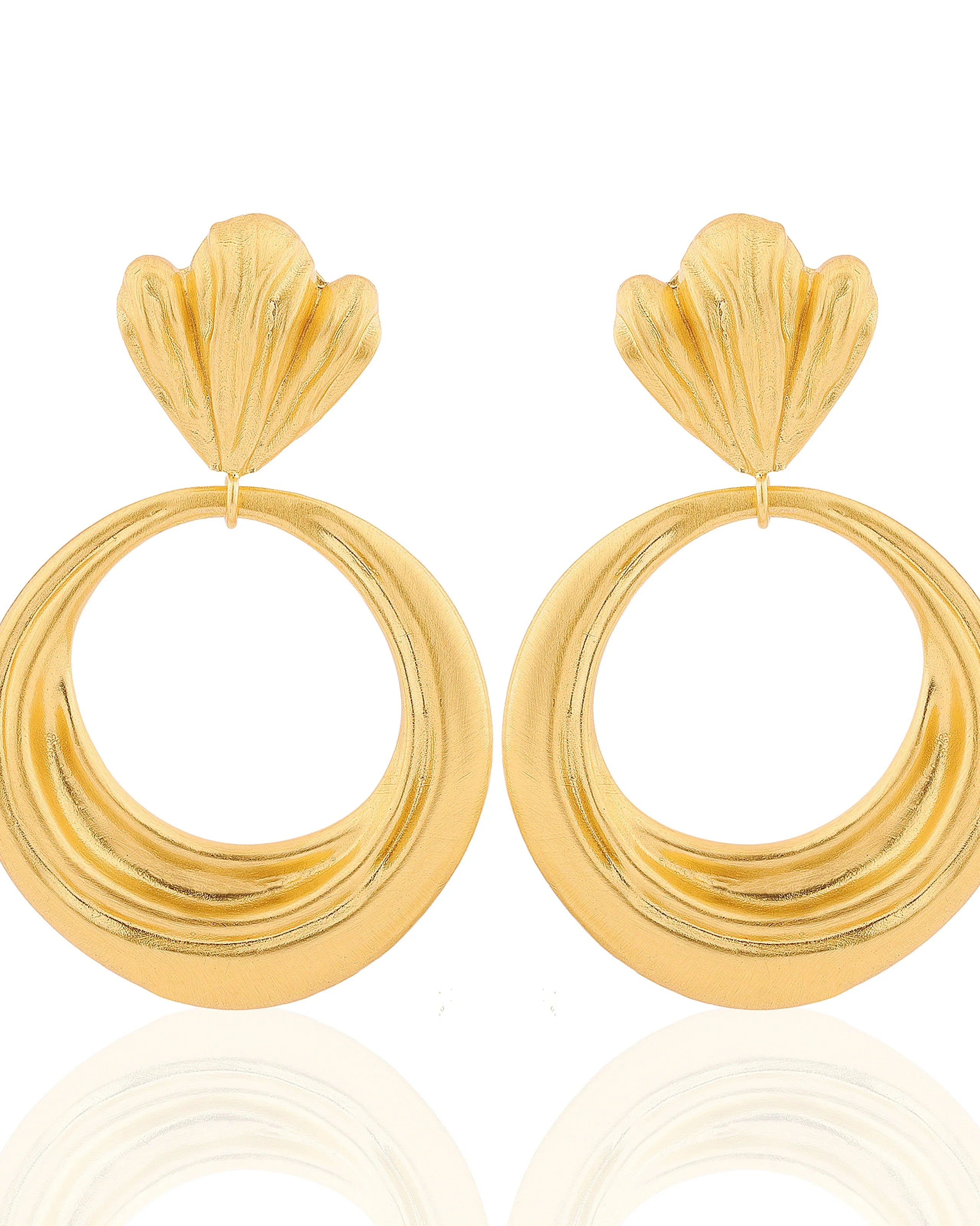 BOHEME BY VERO | Rose Sand Earrings Large
